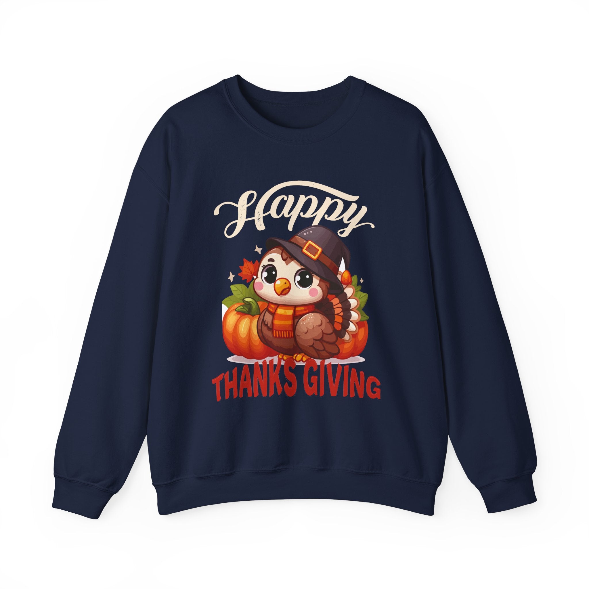 Cute Owl Thanksgiving Sweatshirt