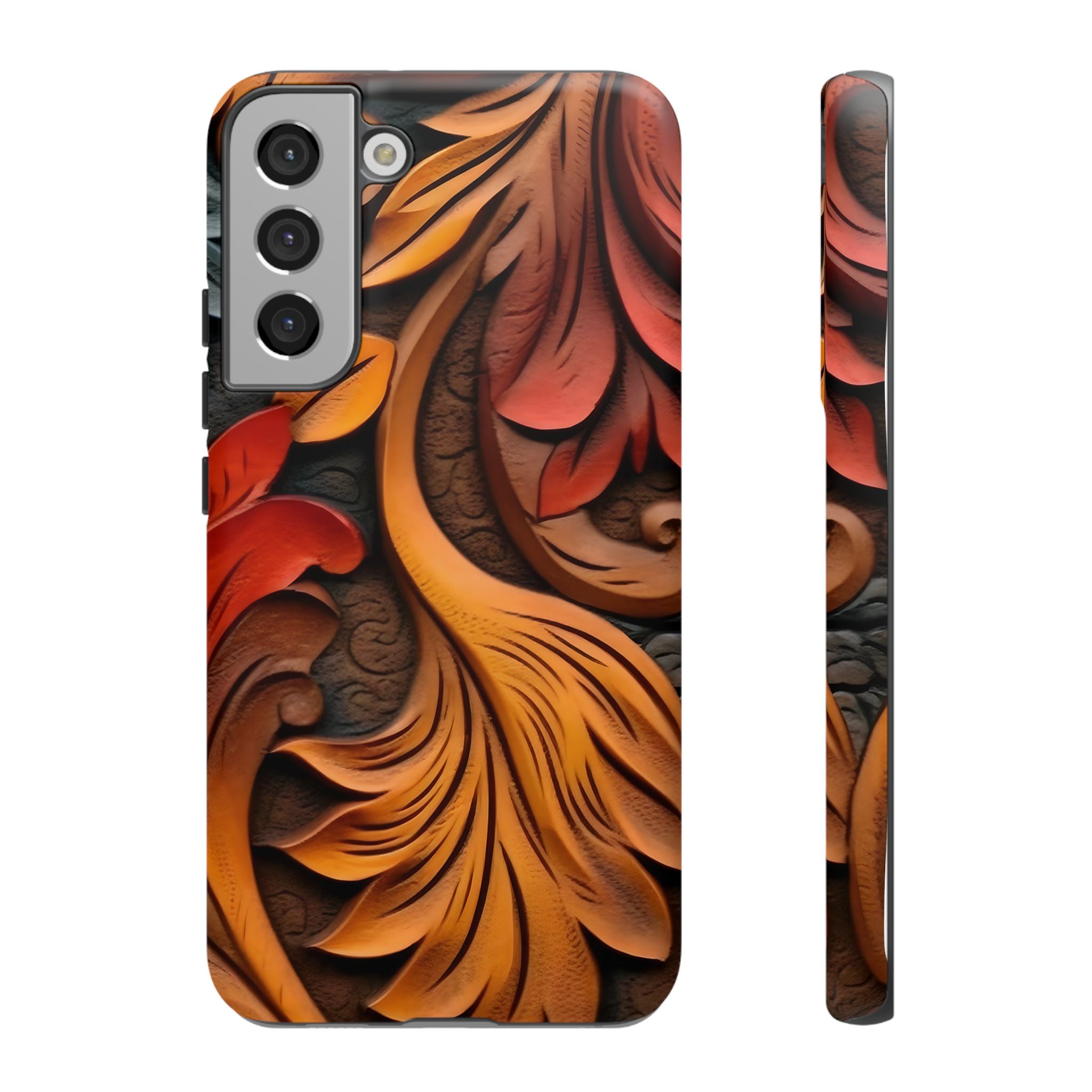 Baroque Floral Samsung Phone Case