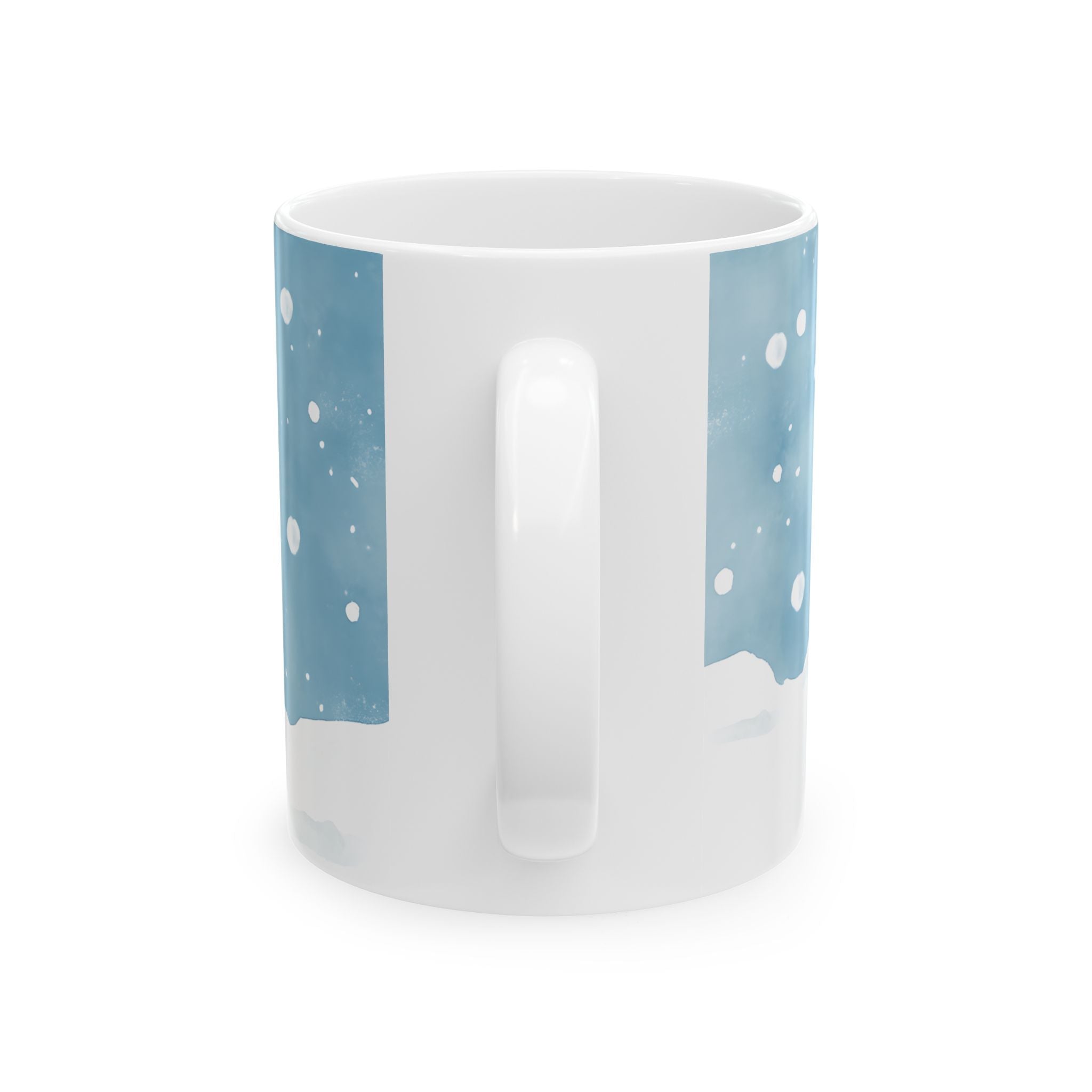 Snowy Goat Santa Mug - Holiday Cheer