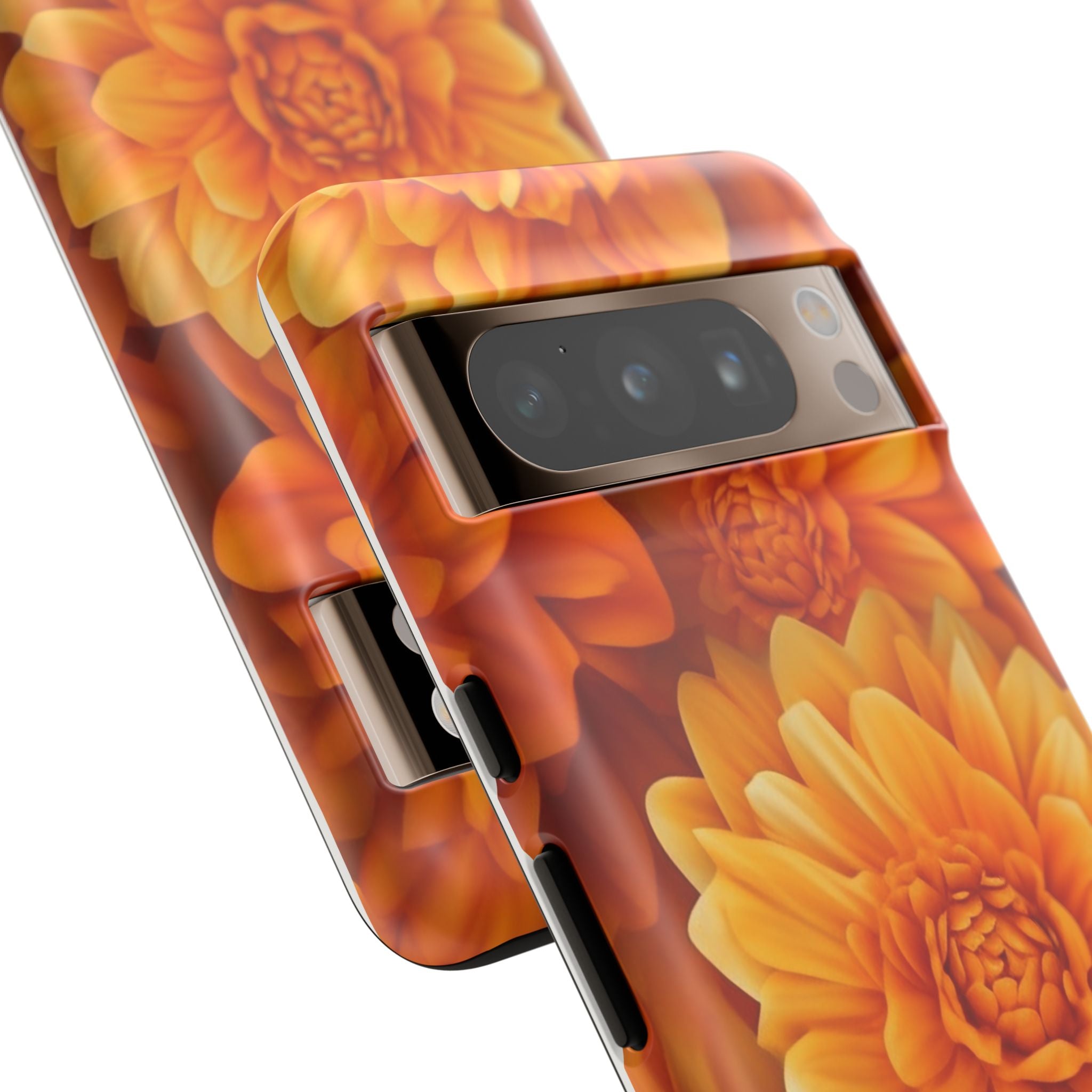 Vibrant Orange Dahlia Google Google Pixel Case (All Models)