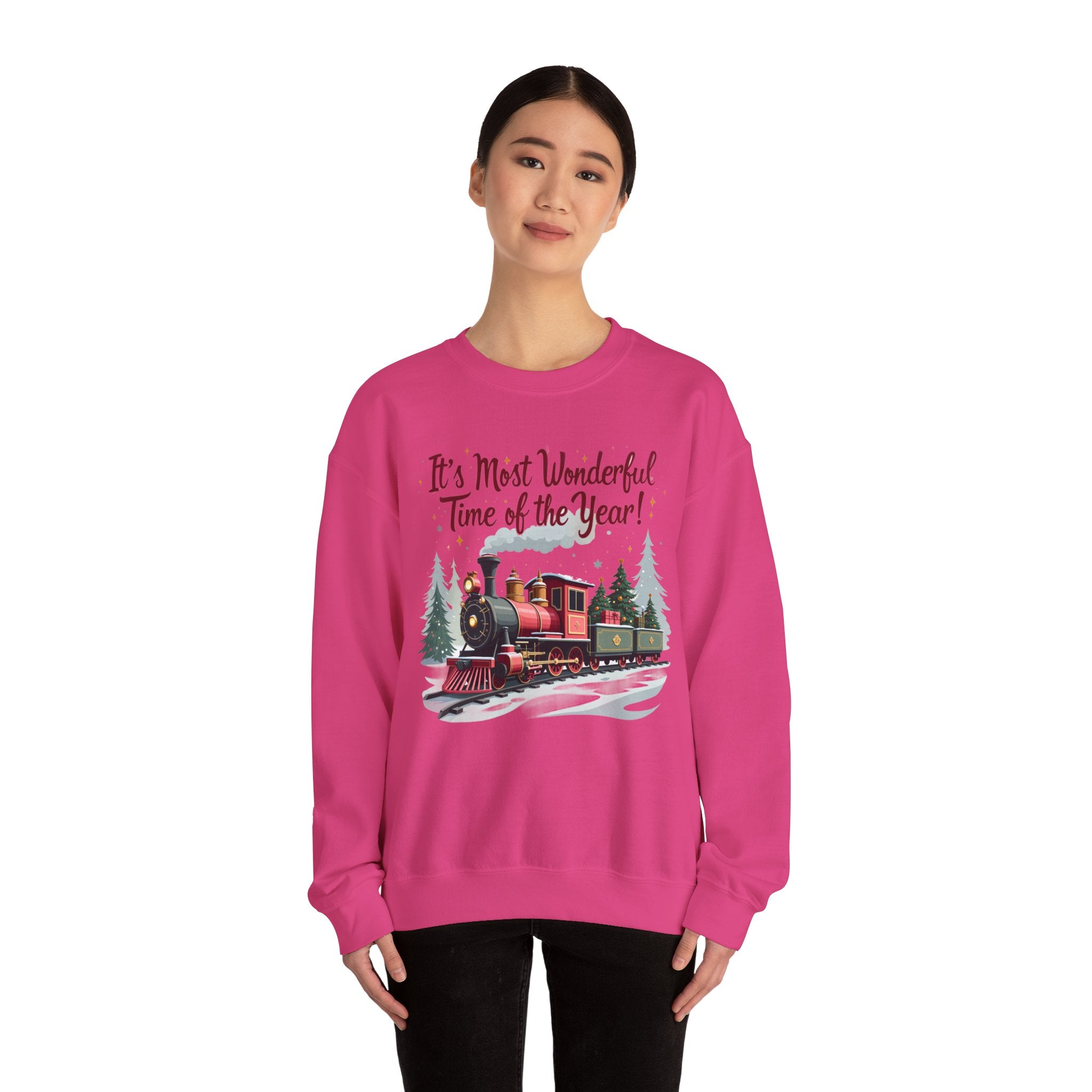 Christmas Steam Train Sweatshirt