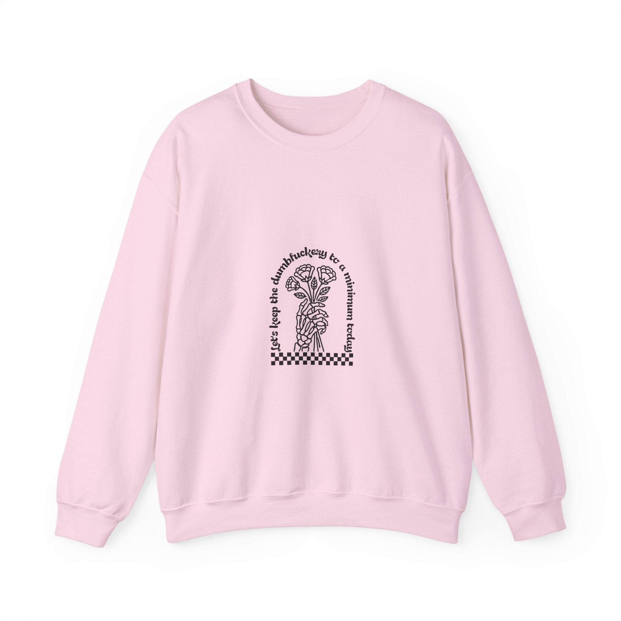 Skeletal Rose Sweatshirt - Keep it Minimal