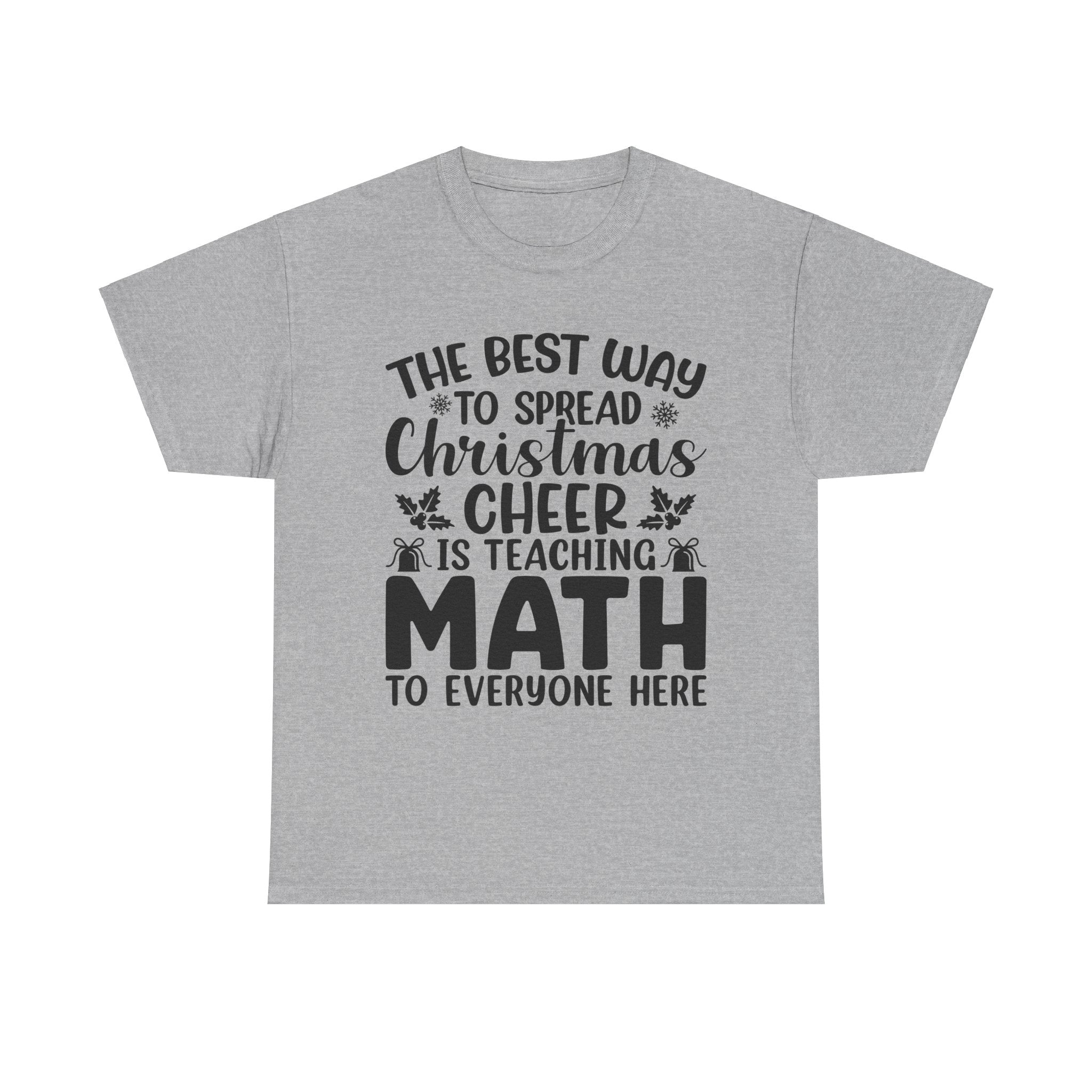 Math Teacher Christmas Cheer T-Shirt