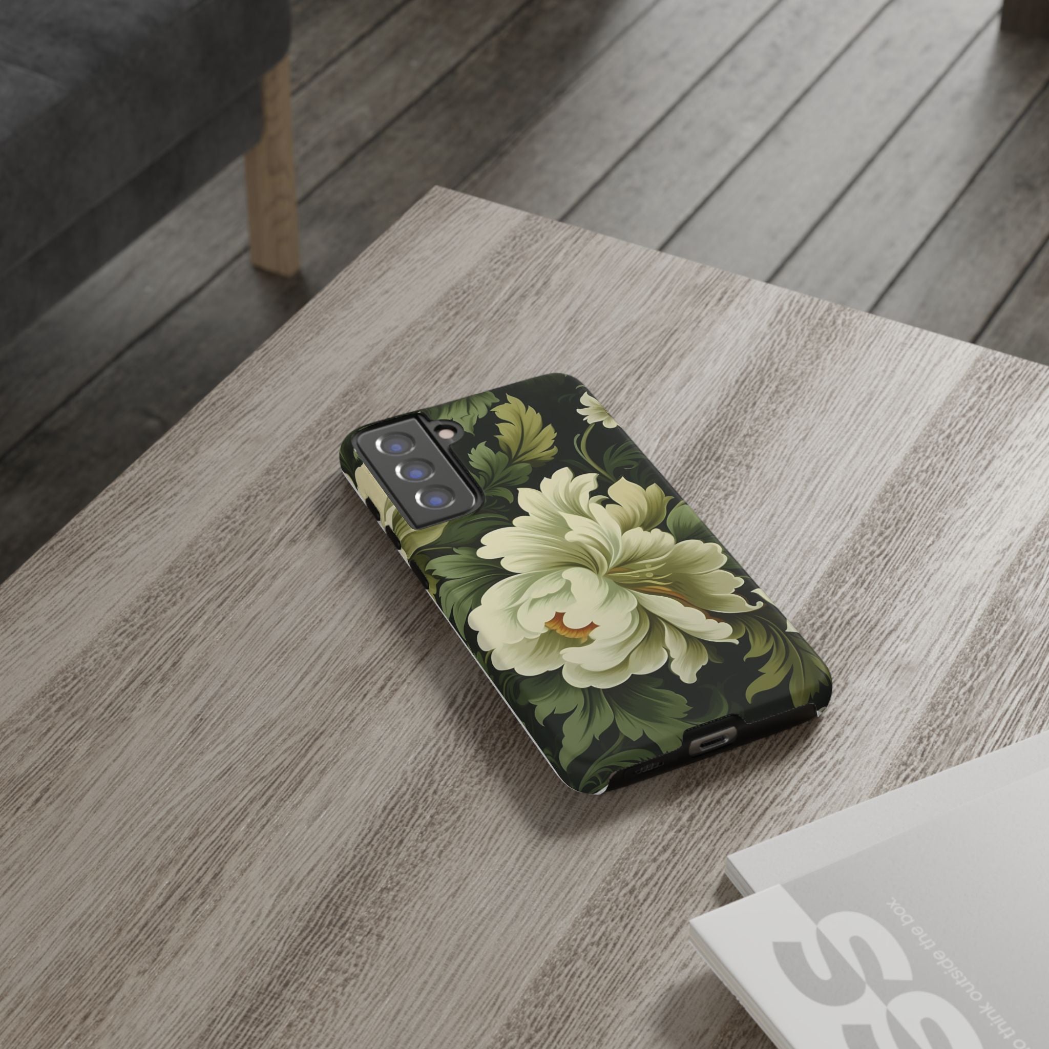 Opulent Floral Samsung Case - Dark Green