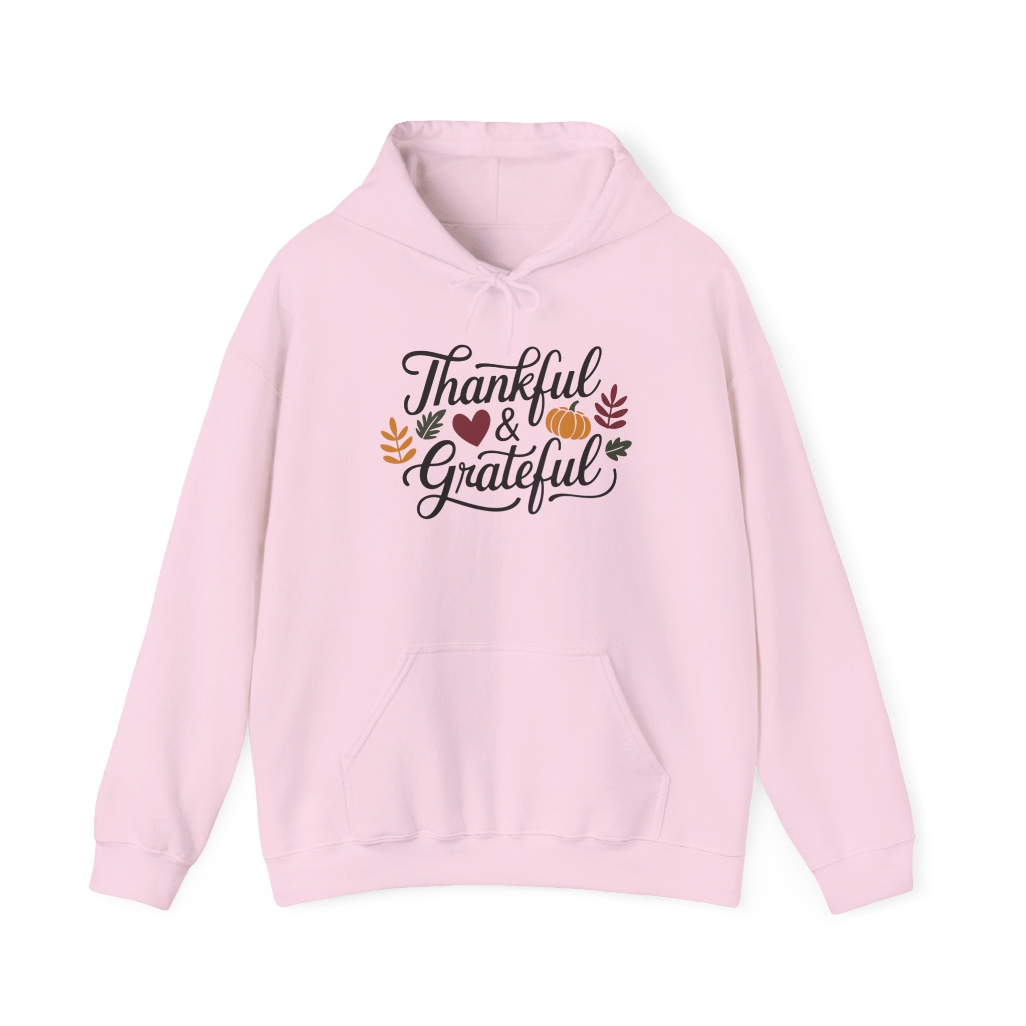 Thankful & Grateful Autumn Hoodie