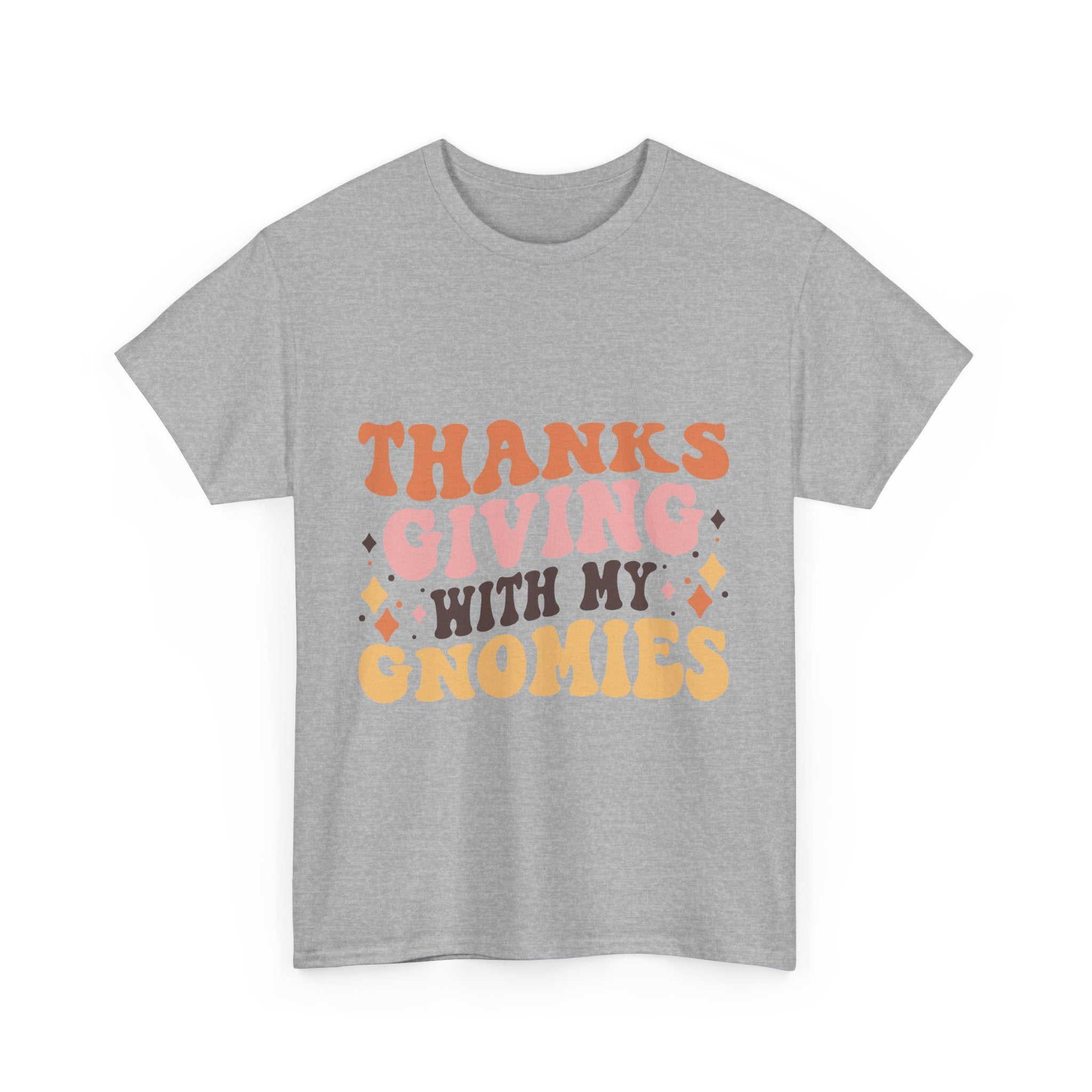 Thanksgiving Gnomes Retro T-Shirt