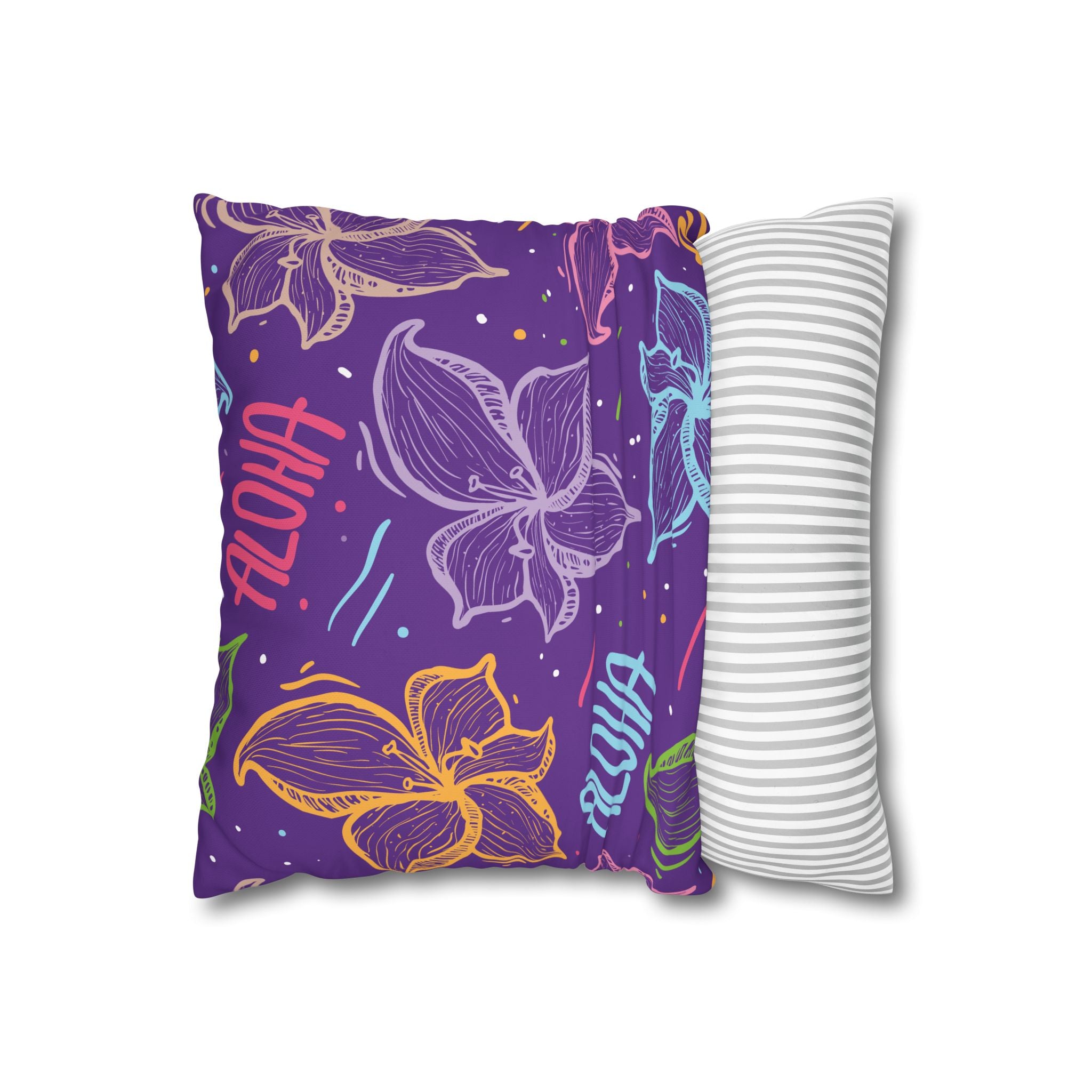 Aloha Lily Pillowcase - Tropical Floral