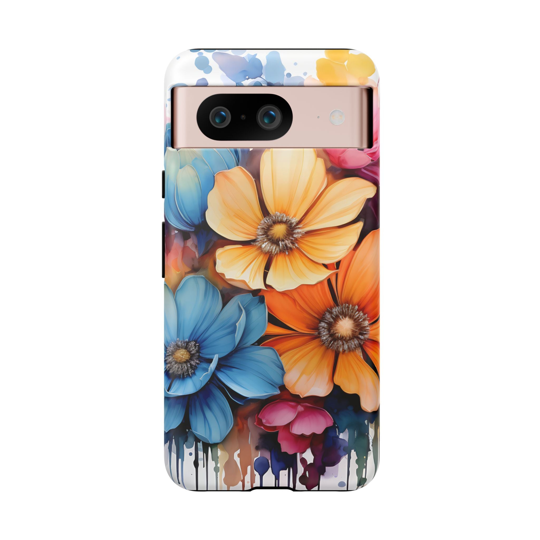 Vibrant Floral Watercolor Google Pixel Case (All Models)