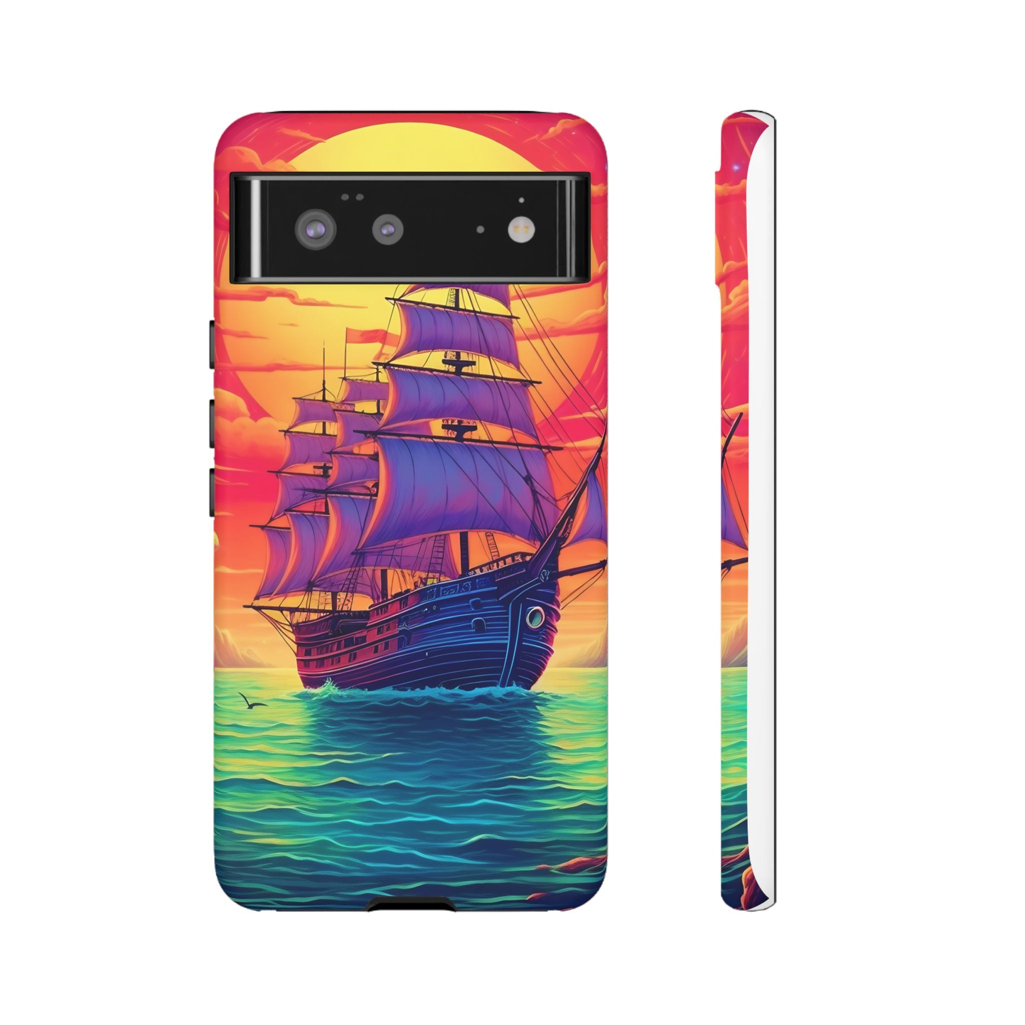 Sunset Galleon Google Pixel Case (All Models)