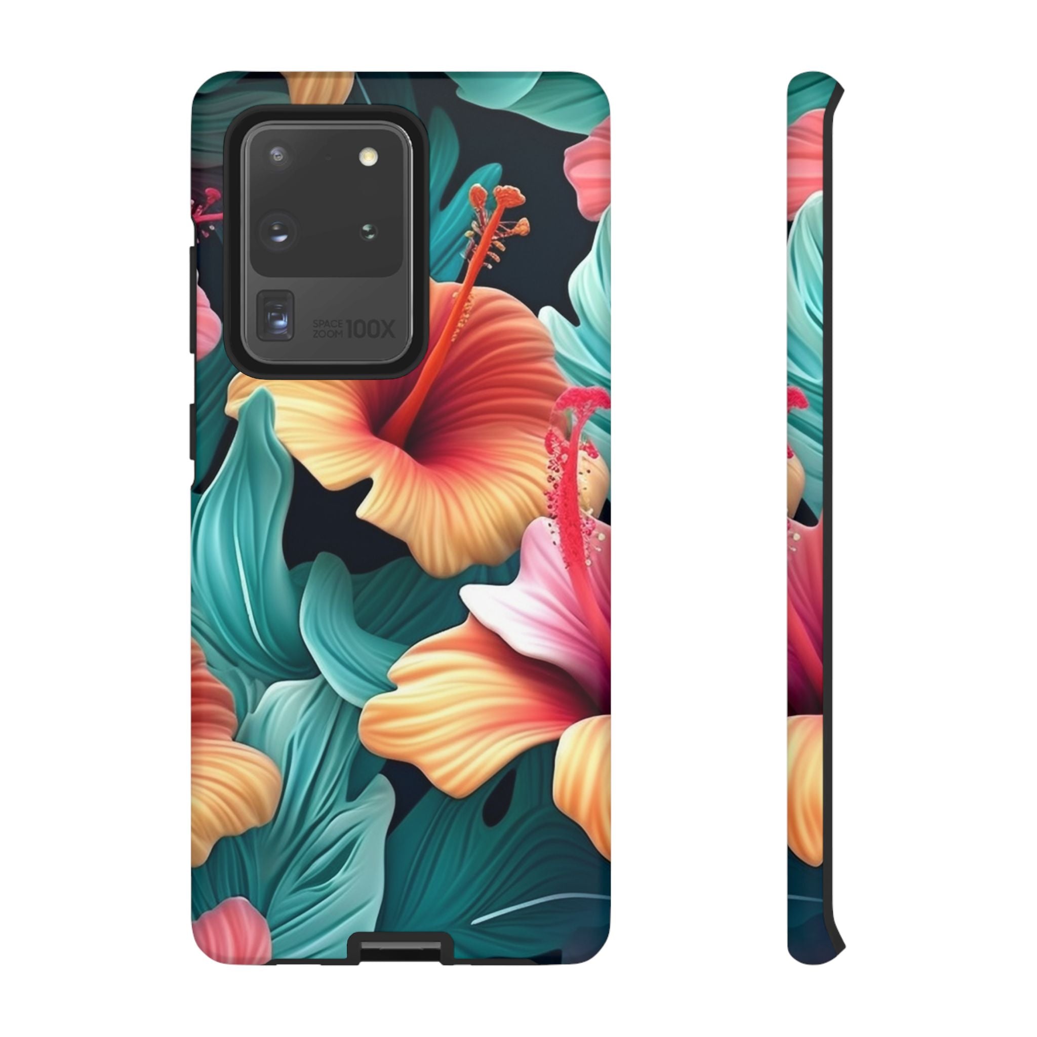 Vibrant Hibiscus Samsung Phone Case