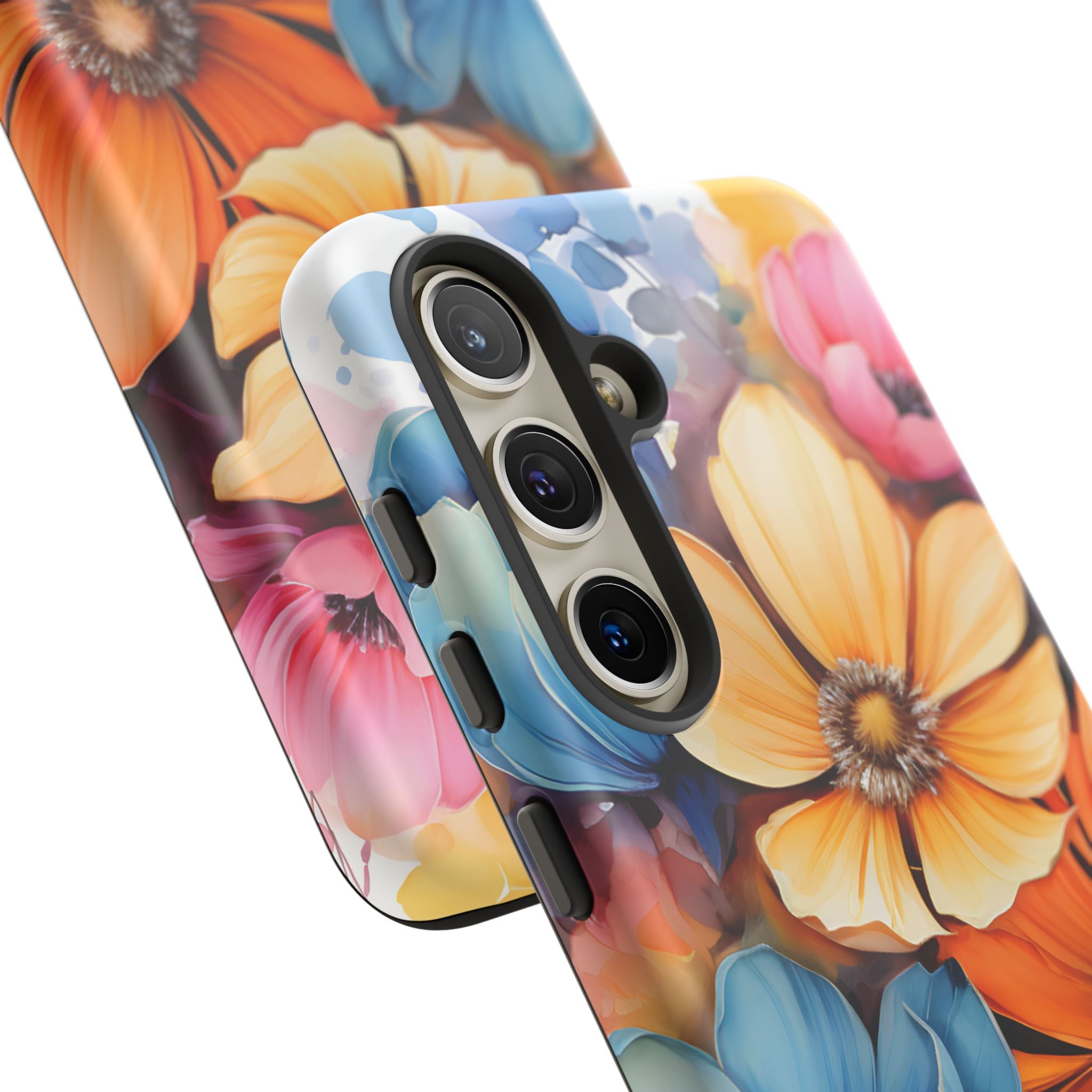 Vibrant Floral Watercolor Samsung Case