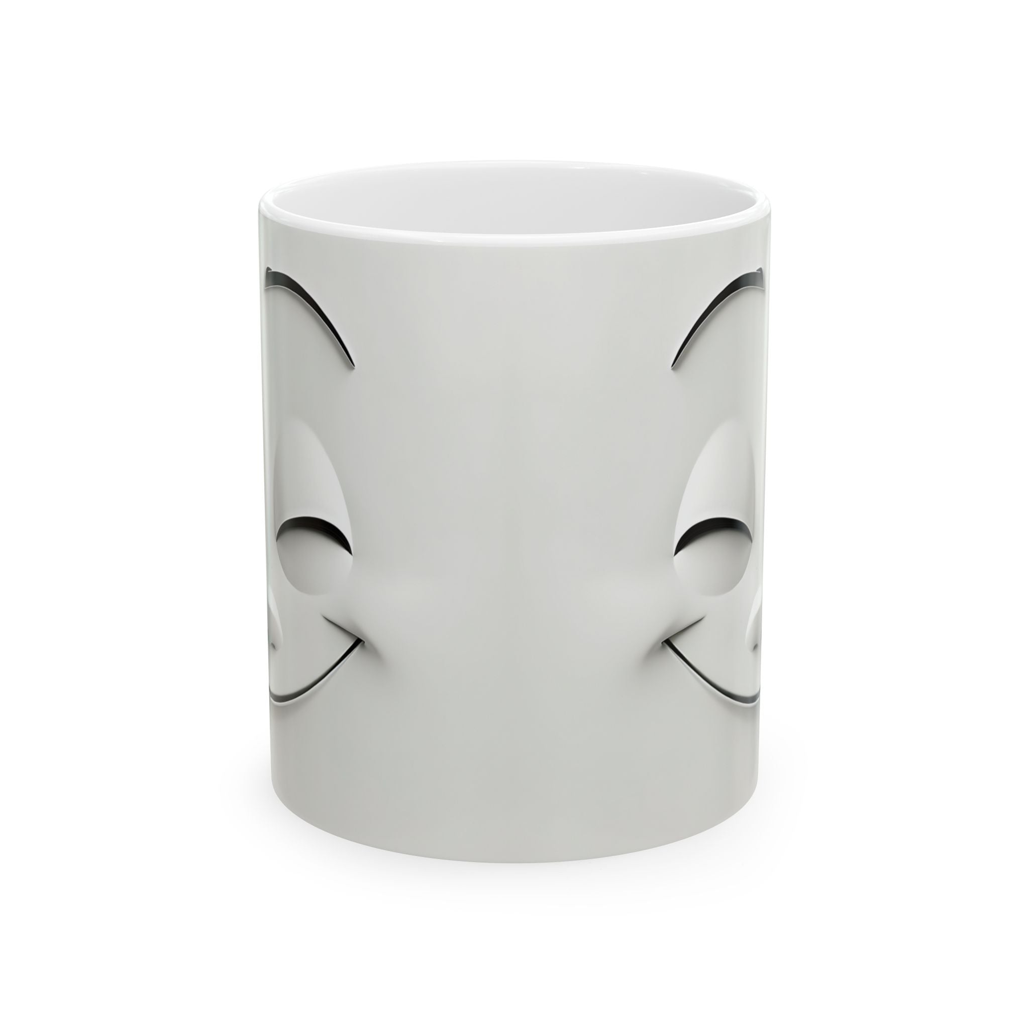 Winking Faces Cute 3D Mug