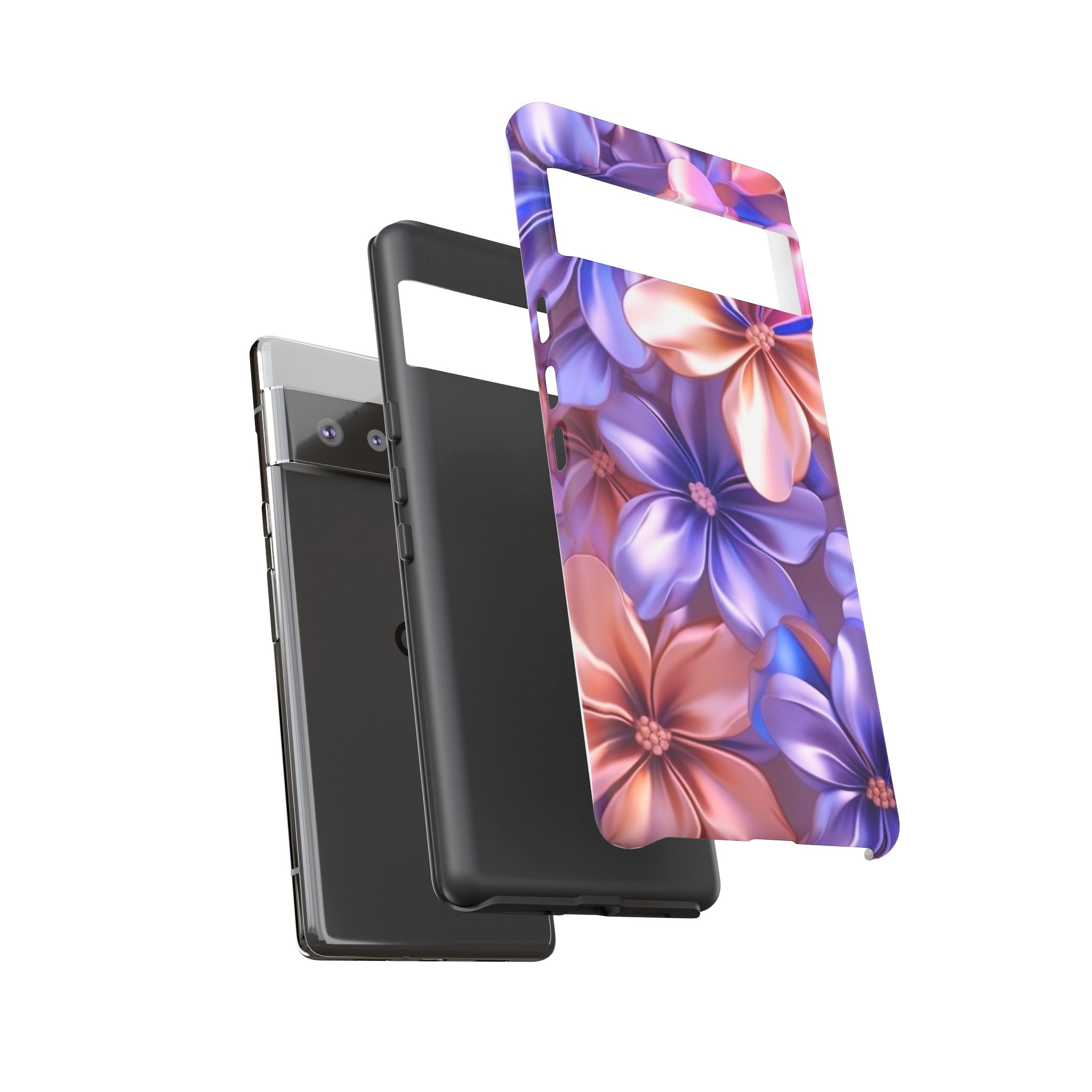 Metallic Flower Google Pixel Case (All Models)