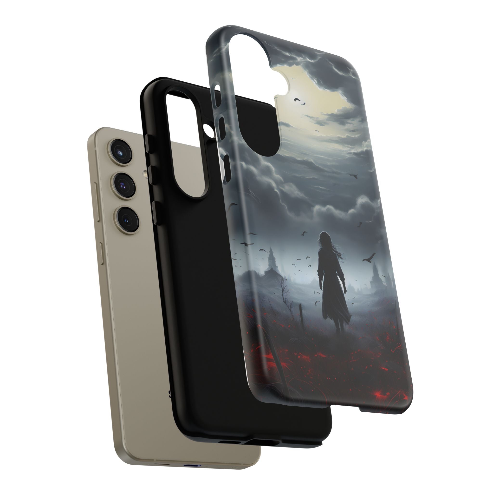 Brooding Sky Silhouette Samsung Case