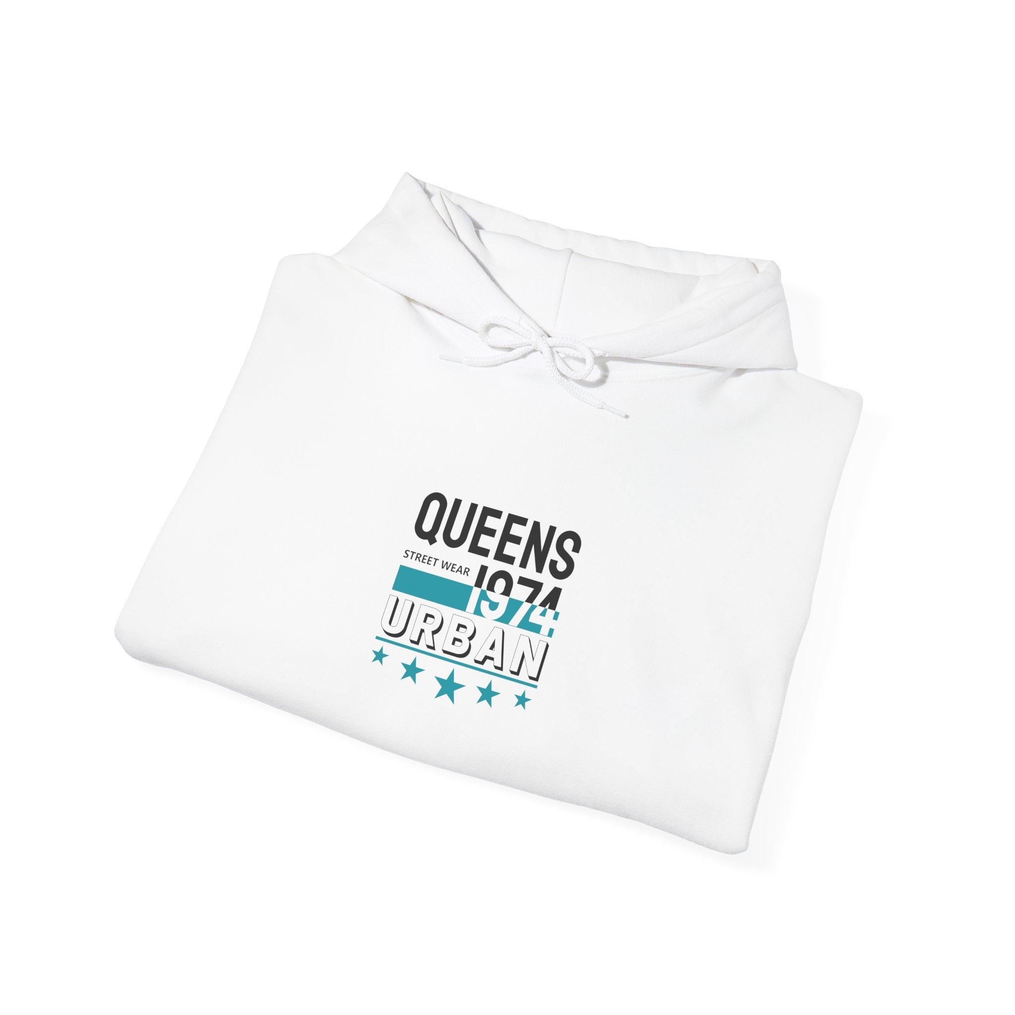 Queens 1974 Urban Streetwear Hoodie