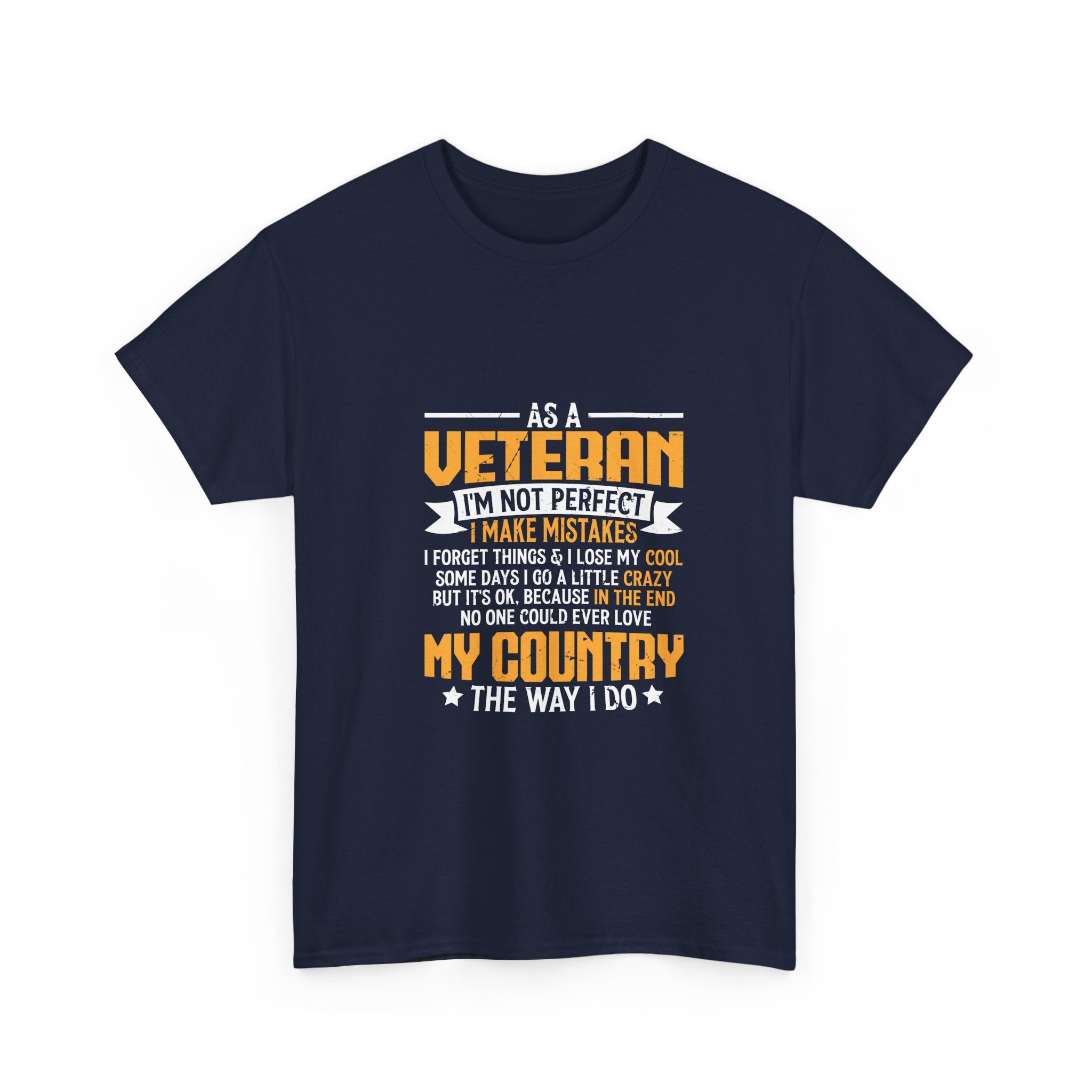 Veteran T-Shirt: I Love My Country