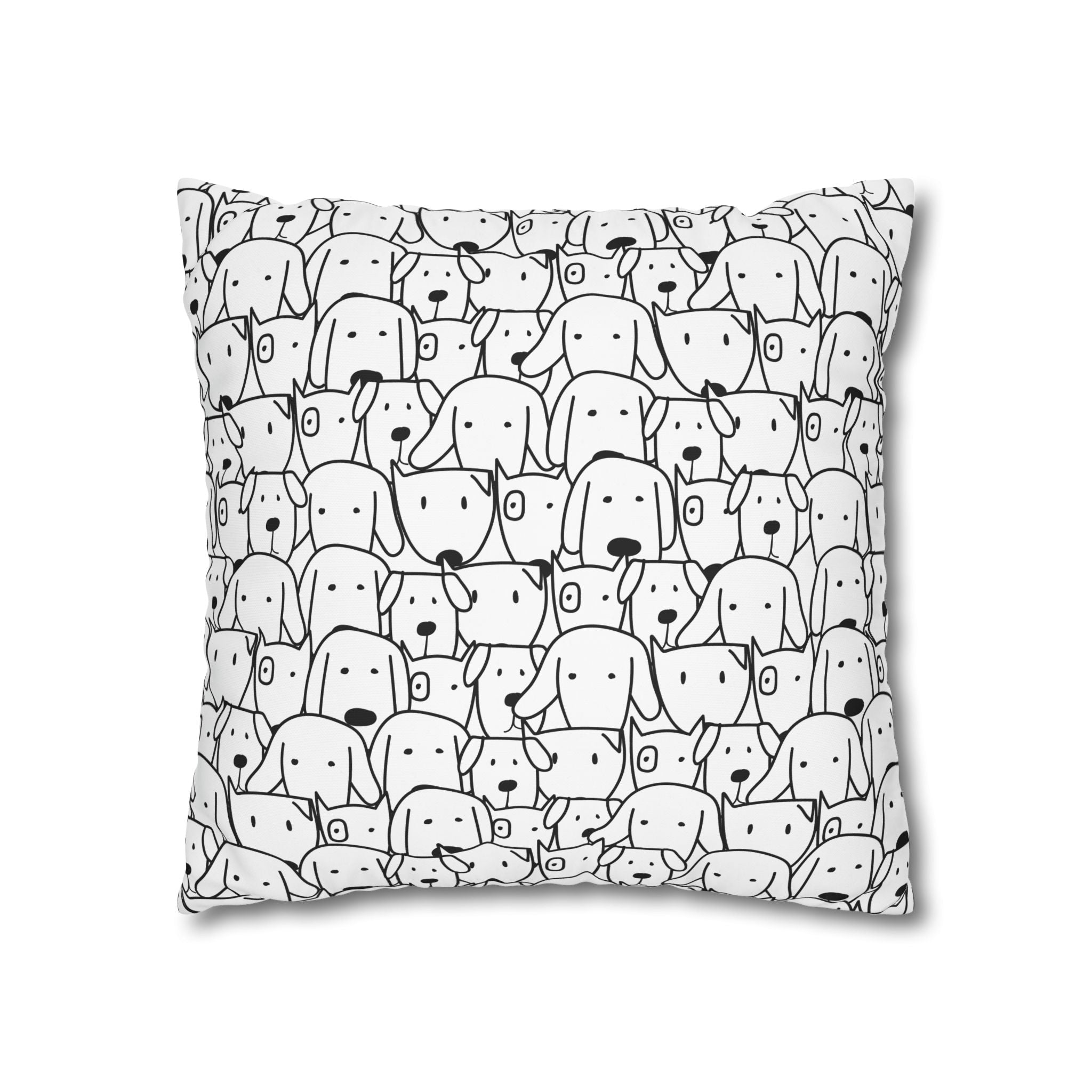 Cute Cartoon Dogs Pillowcase - Kids