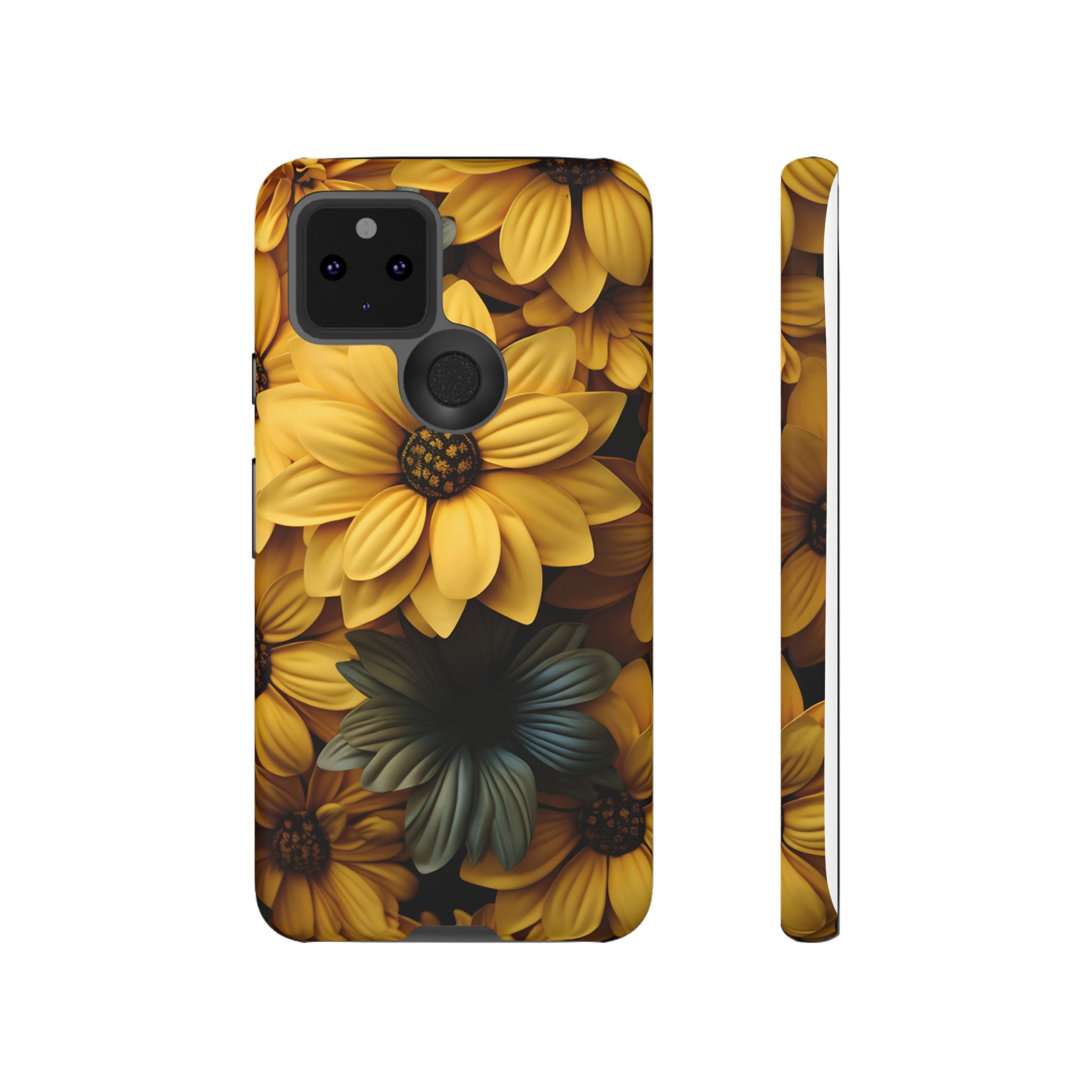 Golden Bloom Google Pixel Case (All Models) - Luxury Phone Cover