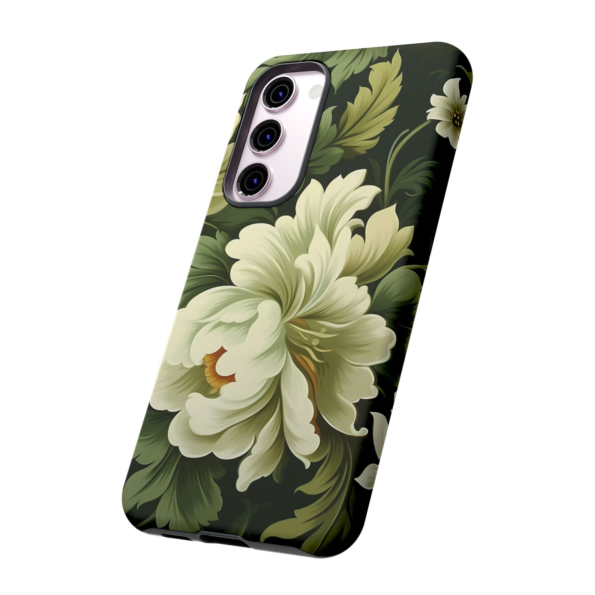 Opulent Floral Samsung Case - Dark Green