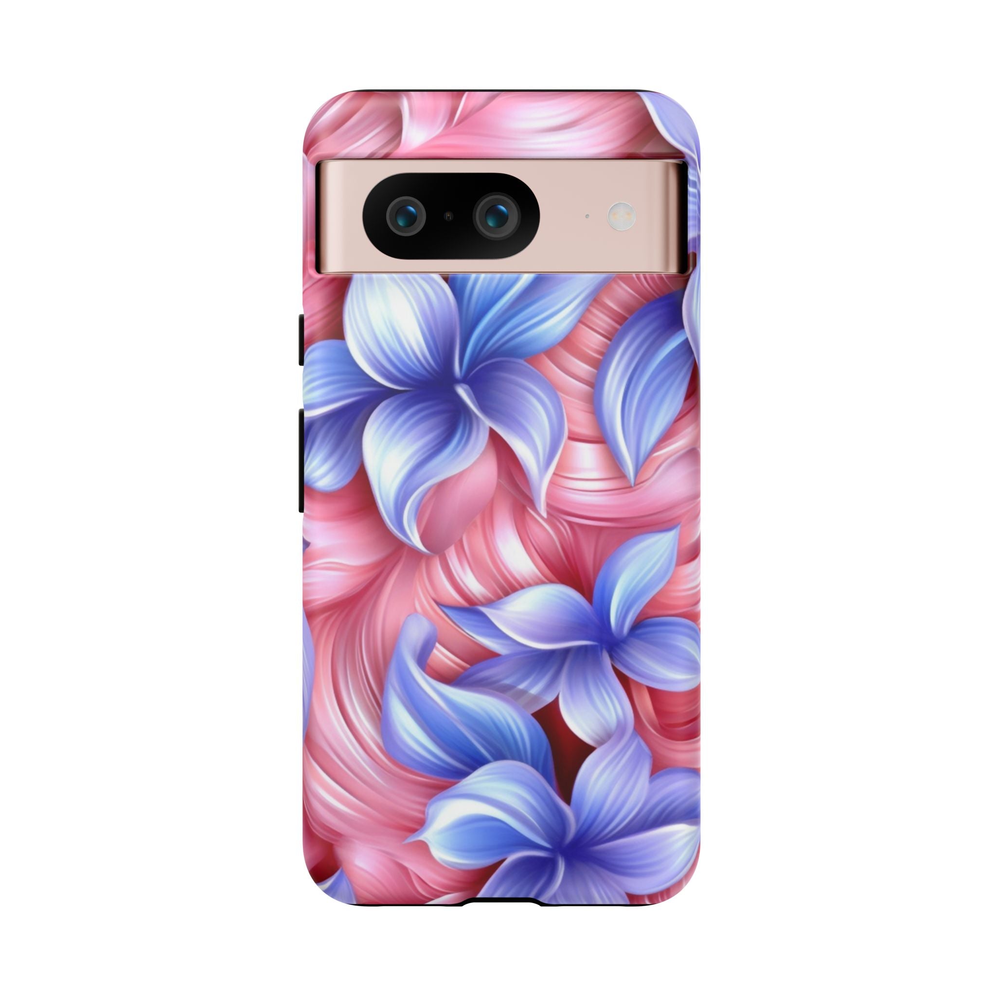 Whimsical Pink Flower Google Pixel Case (All Models)