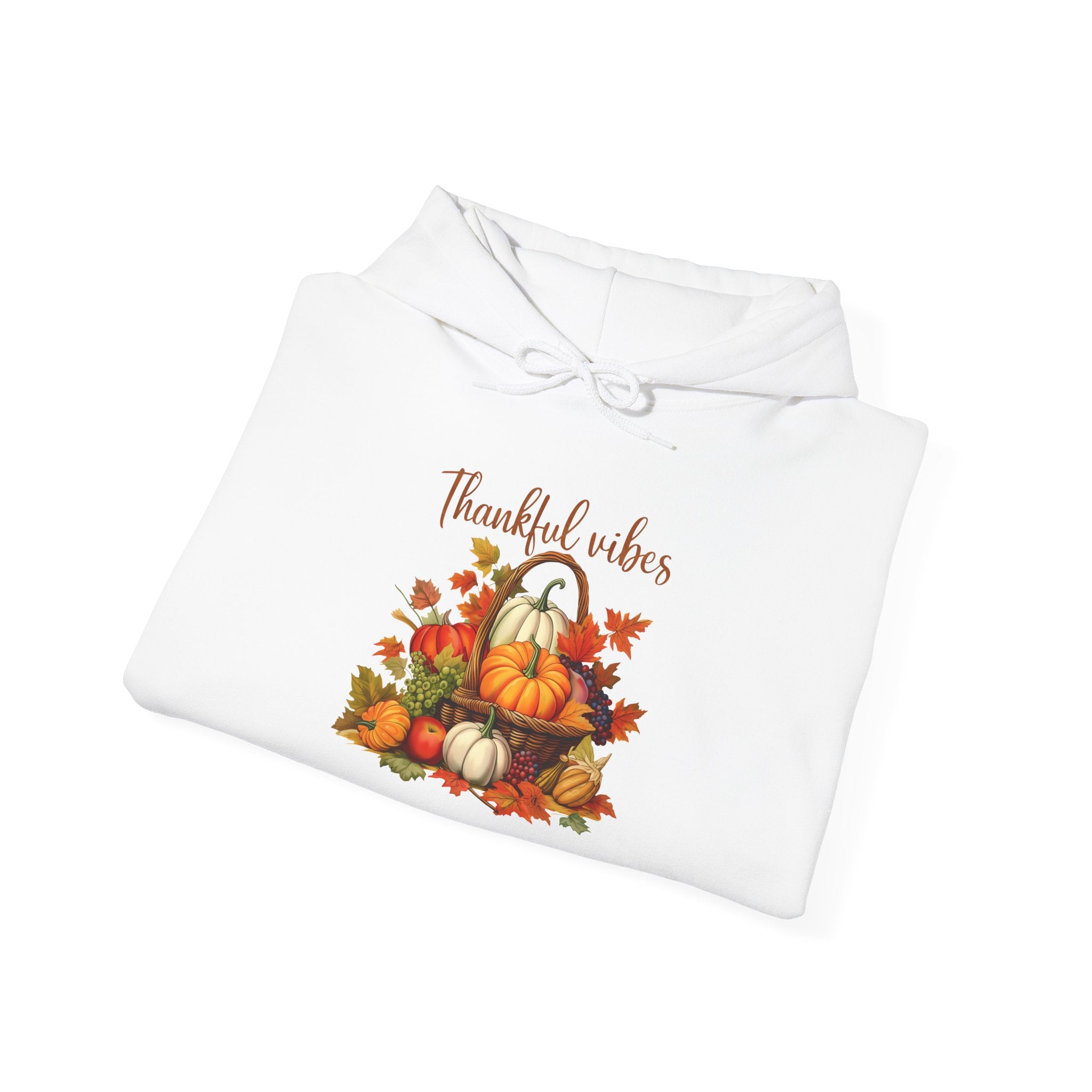 Thankful Vibes Autumn Harvest Hoodie