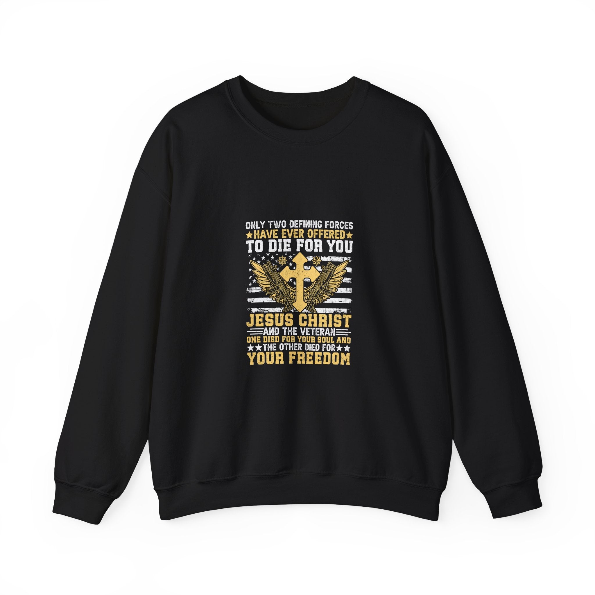 Veteran & Jesus Faith Sweatshirt