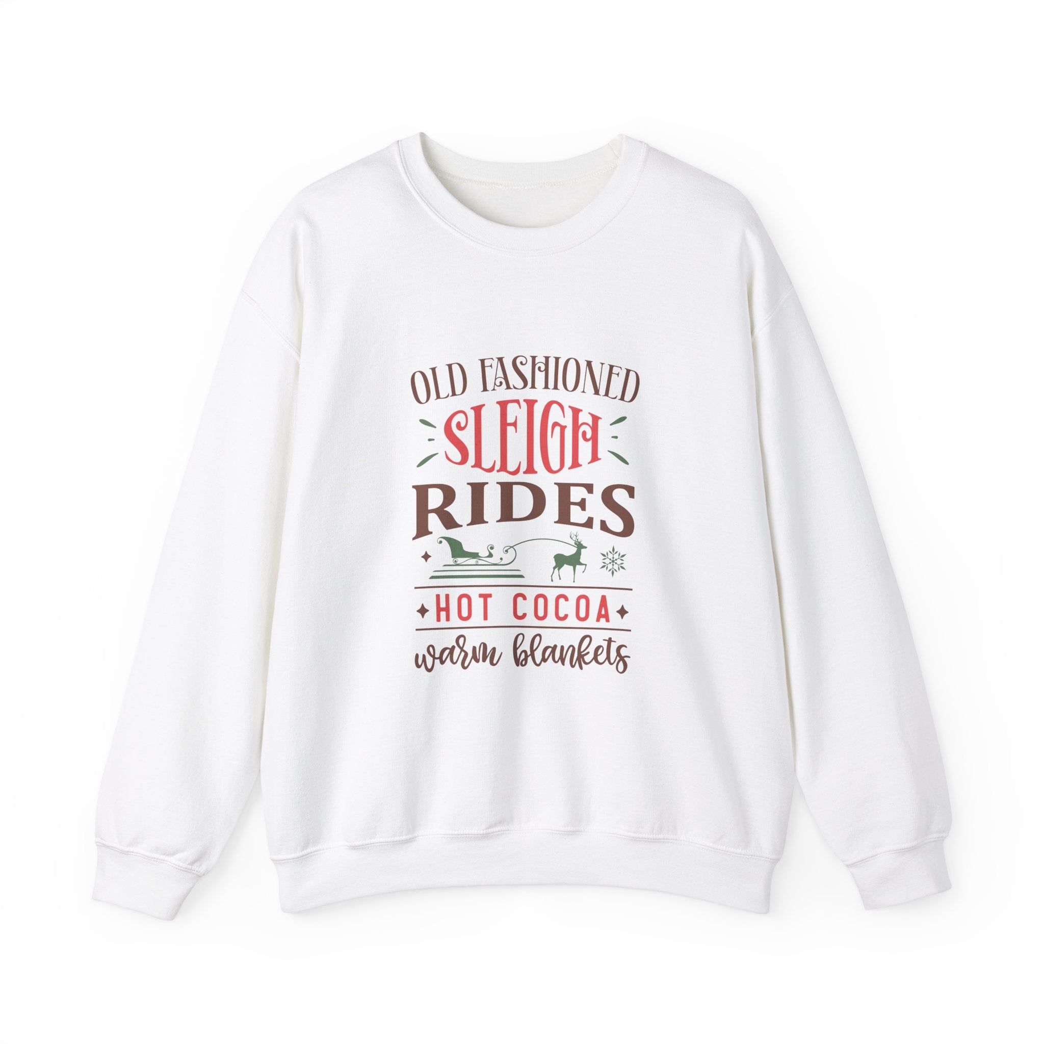 Old Fashioned Sleigh Rides Christmas Sweatshirt