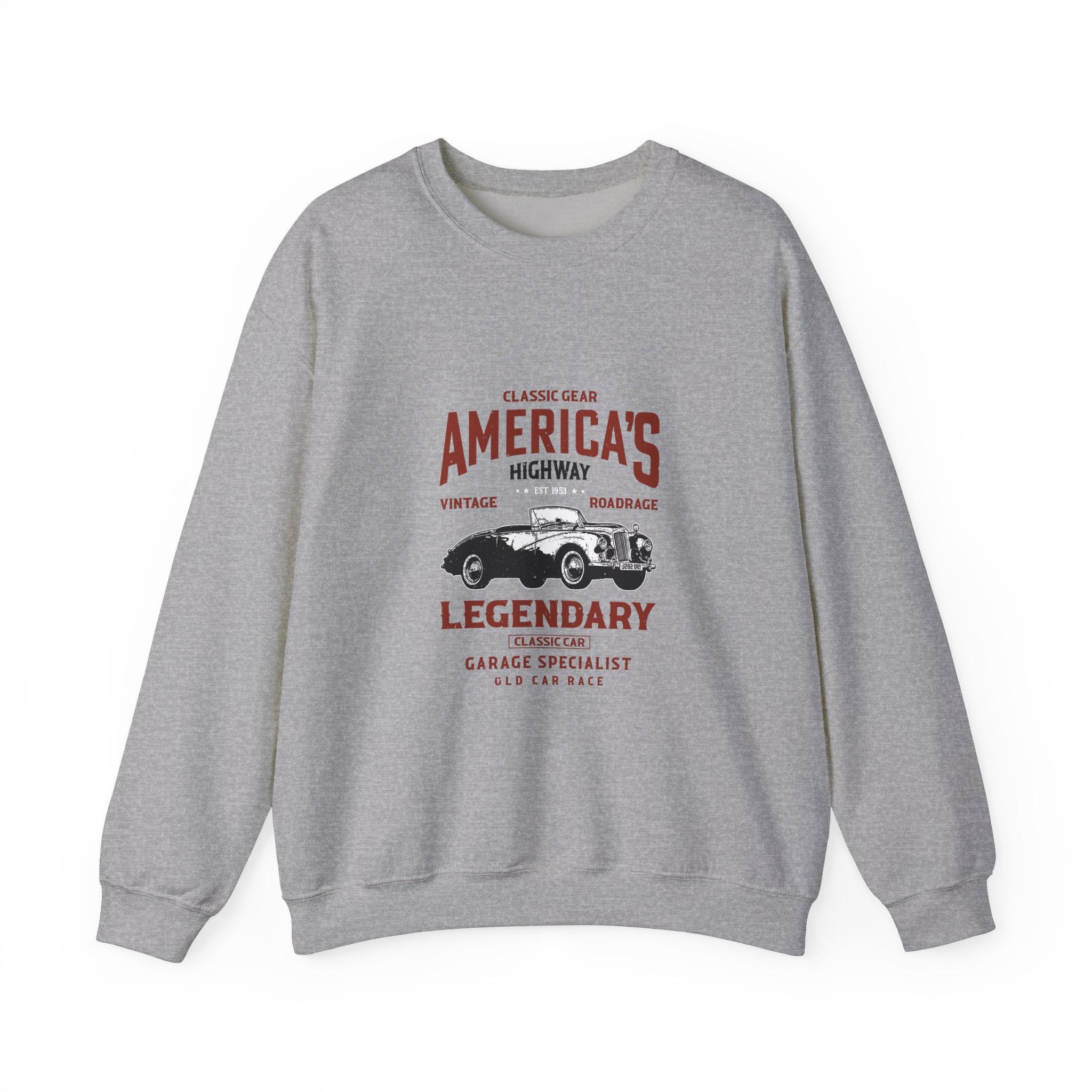 Vintage Road Rage Classic Car Sweatshirt