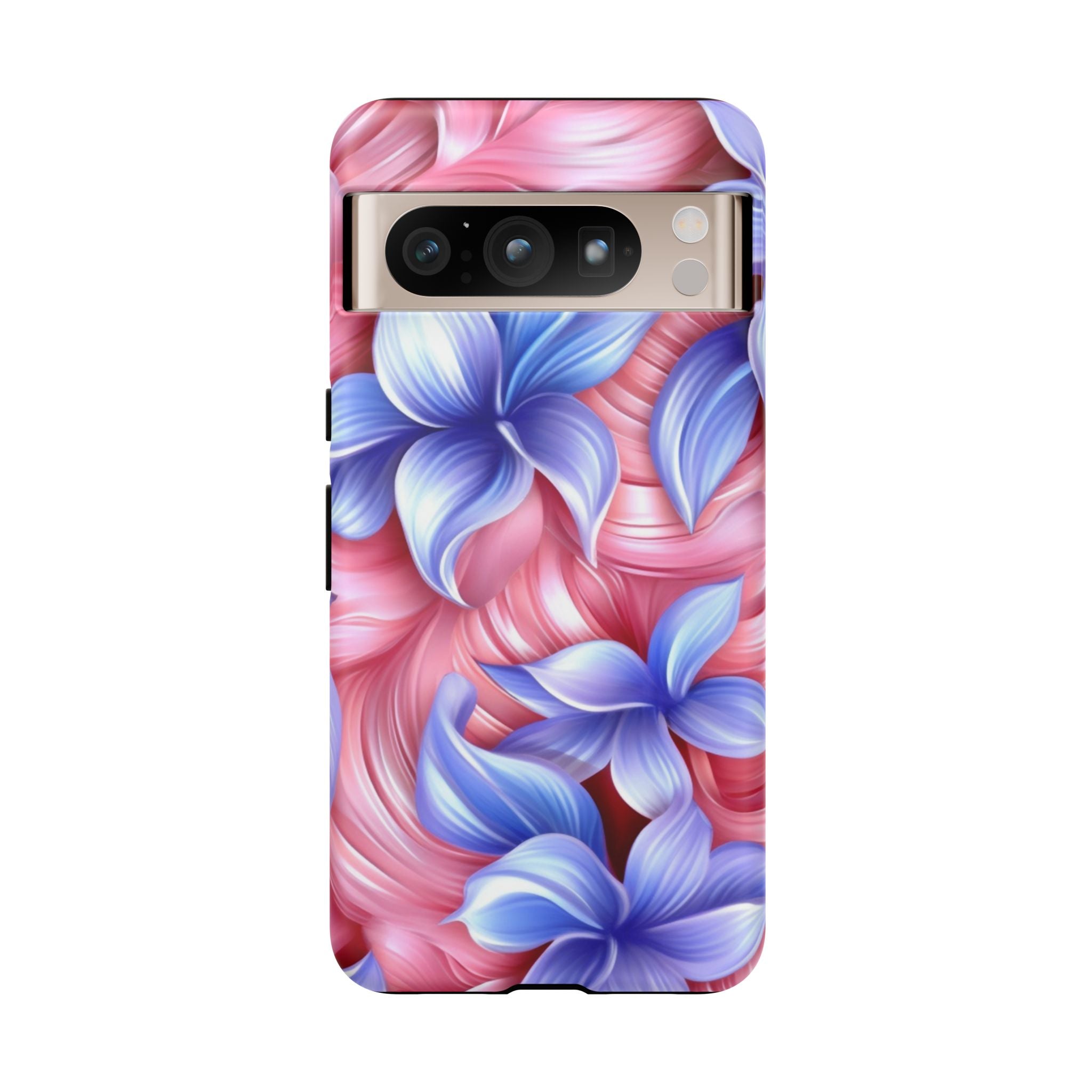 Whimsical Pink Flower Google Pixel Case (All Models)