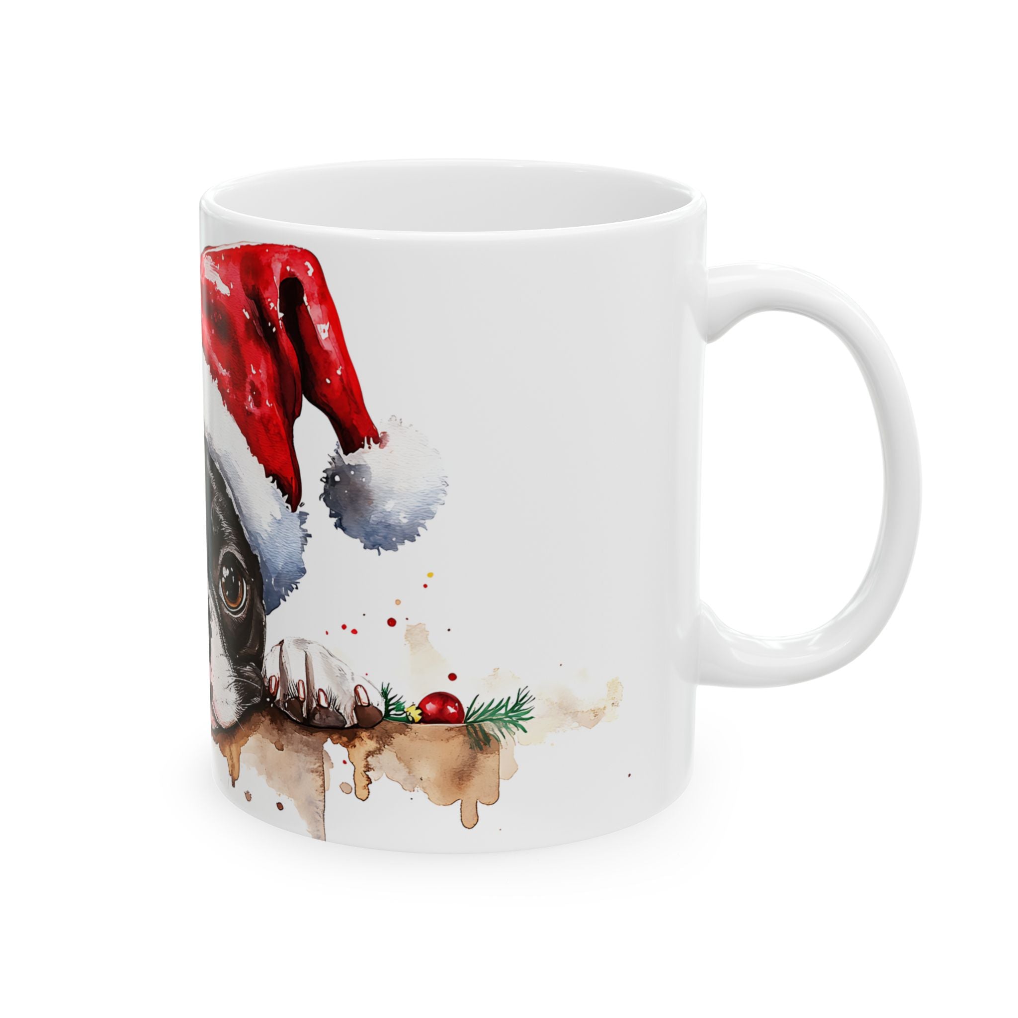 French Bulldog Santa Mug - Xmas Gift