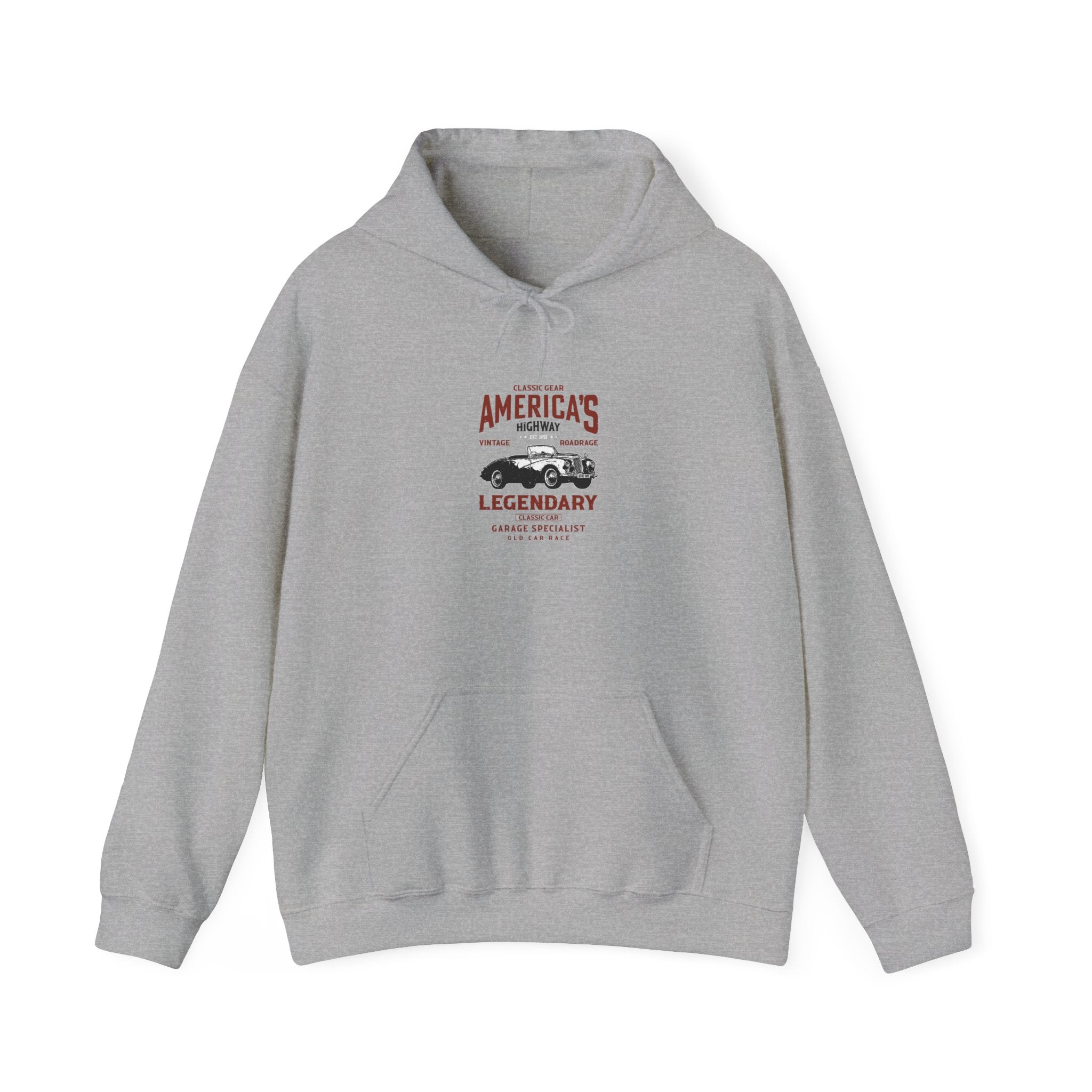 Vintage Road Rage Classic Car Hoodie