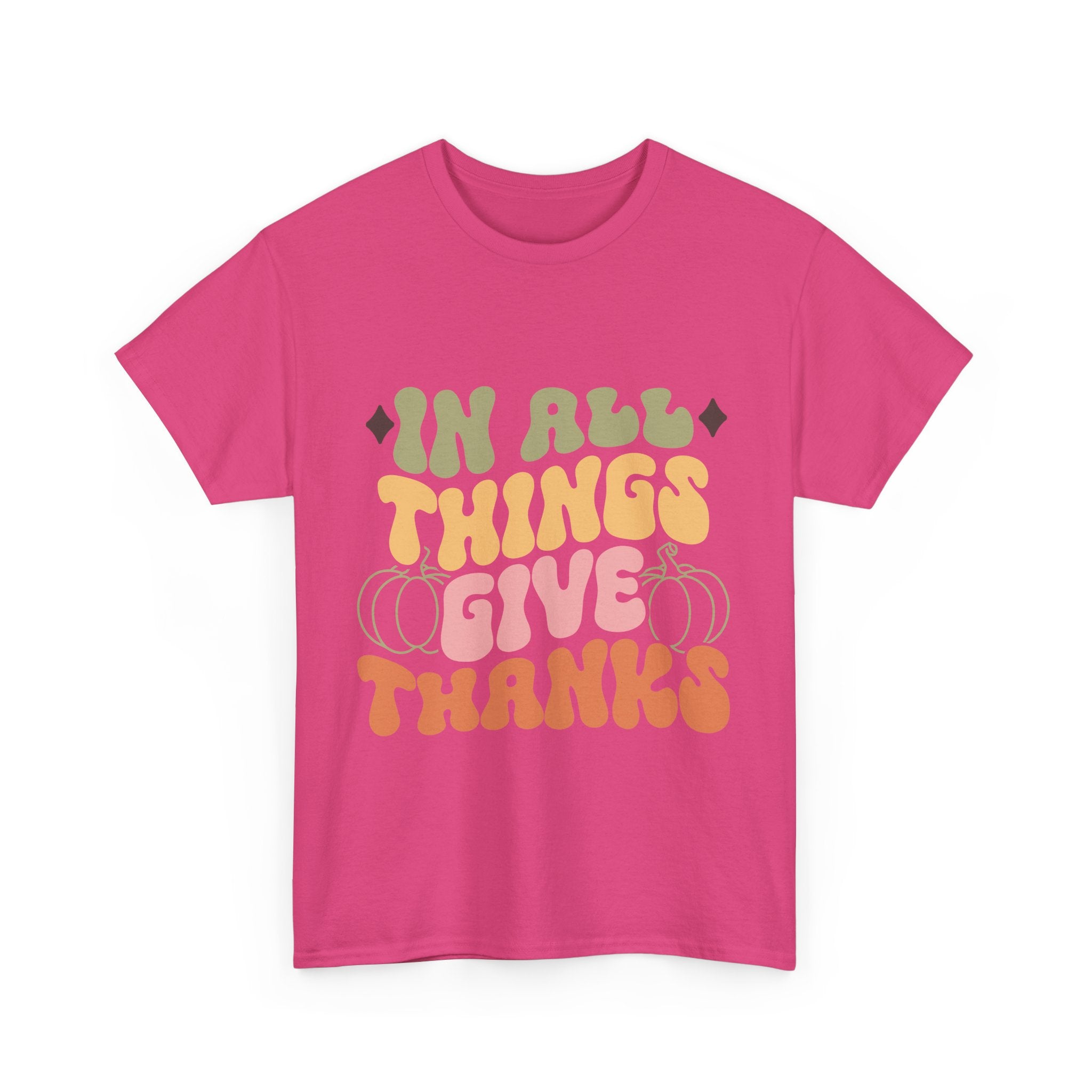 Groovy Thanksgiving: Give Thanks Tee