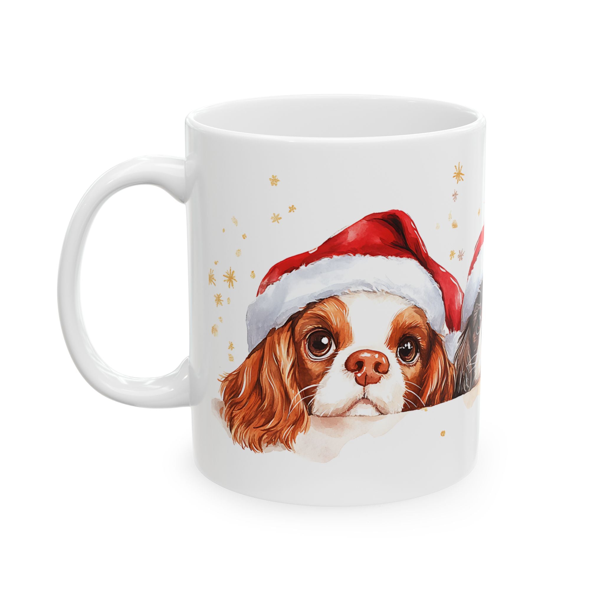 Cavalier King Charles Spaniels Christmas Mug