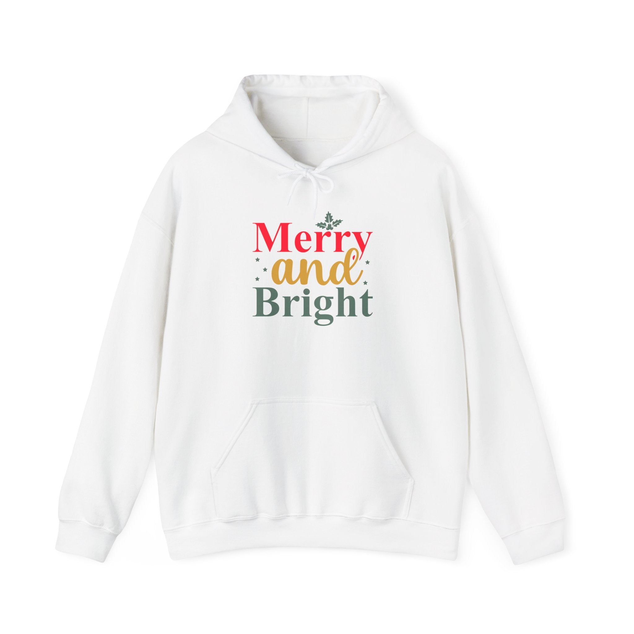 Merry & Bright Christmas Hoodie