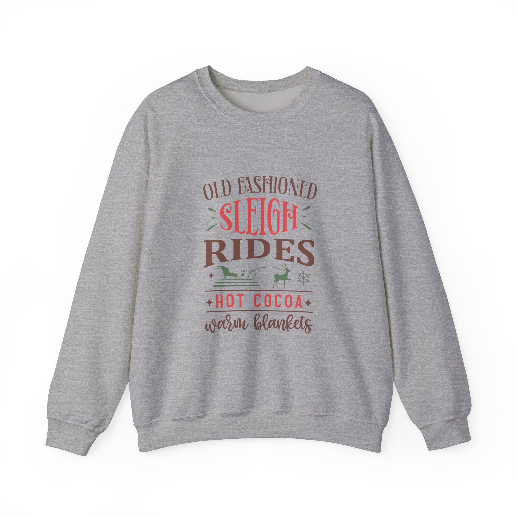 Old Fashioned Sleigh Rides Christmas Sweatshirt