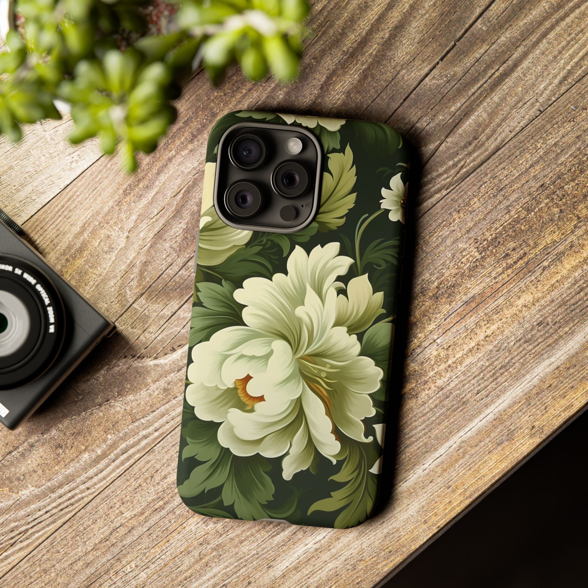 Opulent Floral Hexagon iPhone Case