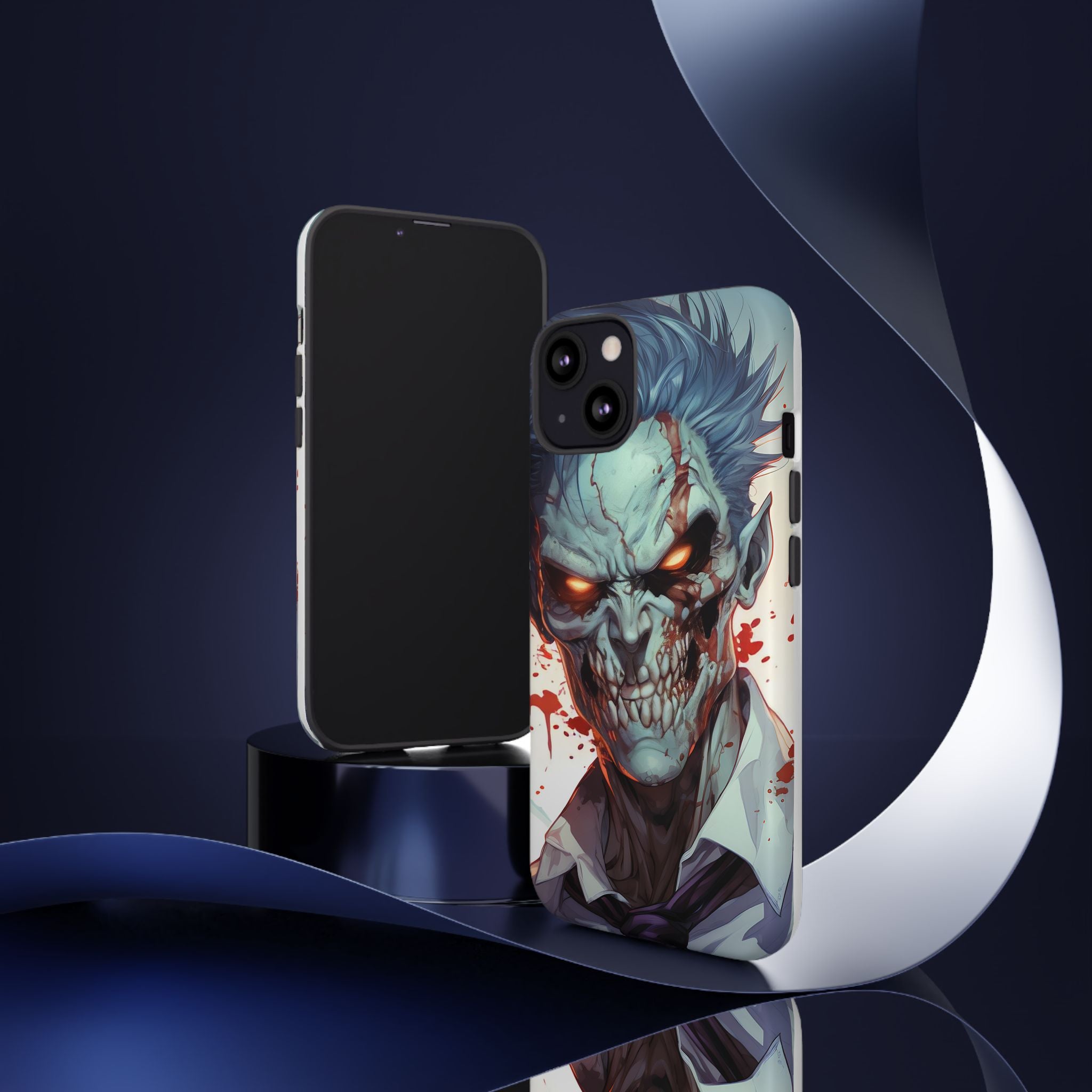 Zombie Elegance Hexagon iPhone Case