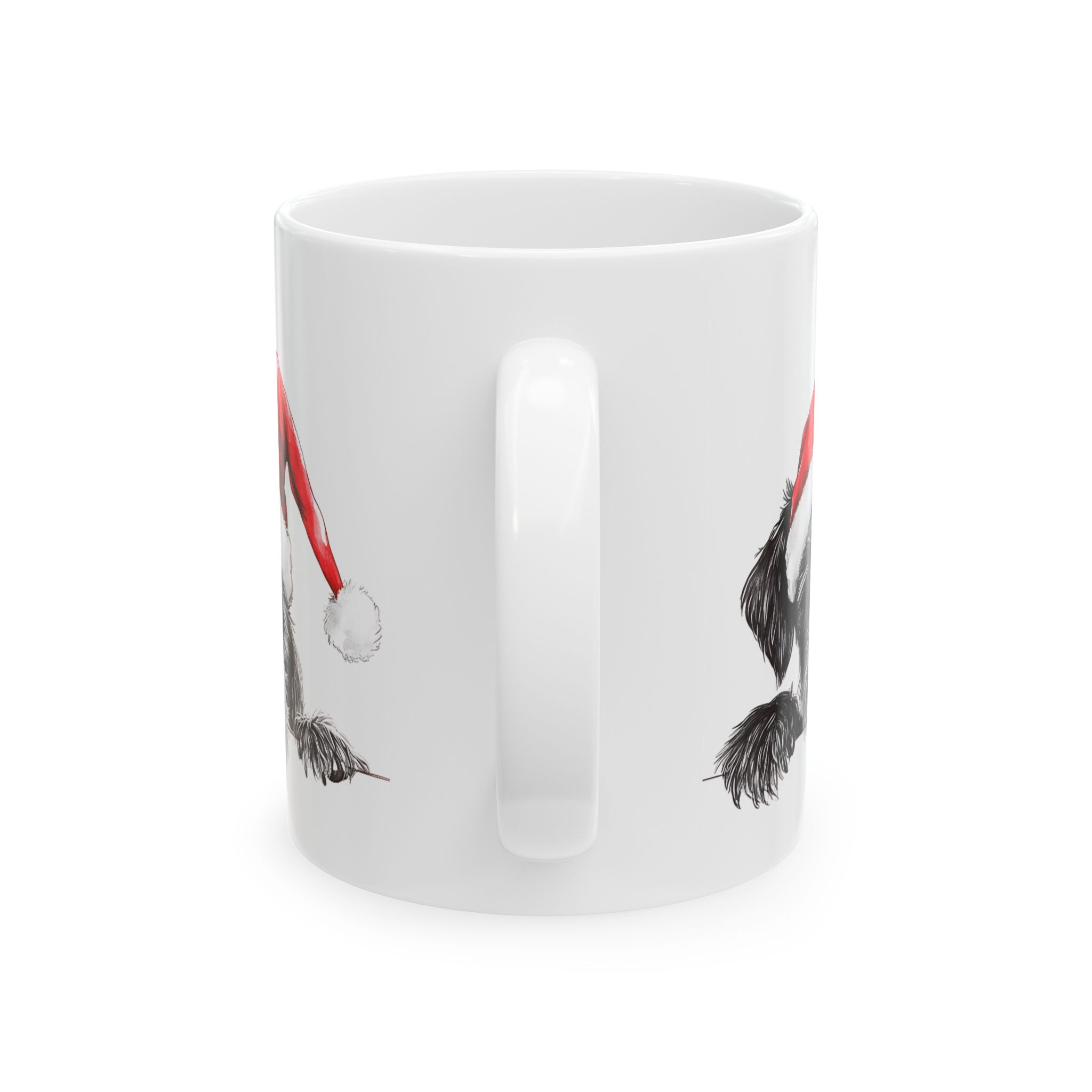 Christmas Puppies Mug: Festive Dog Design