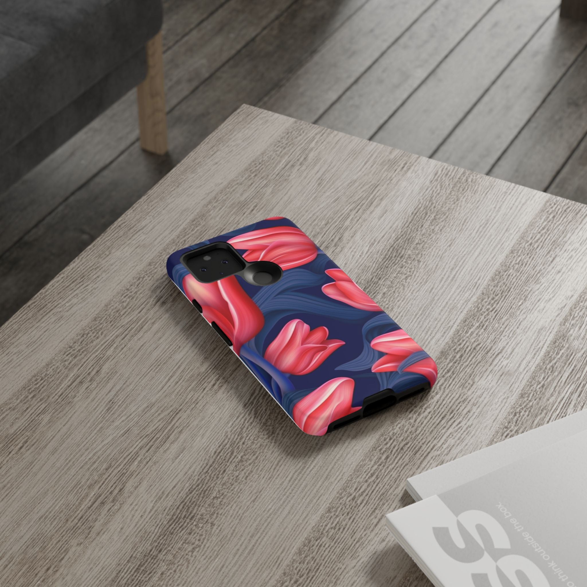 Vibrant Red Tulips Google Pixel Case (All Models)