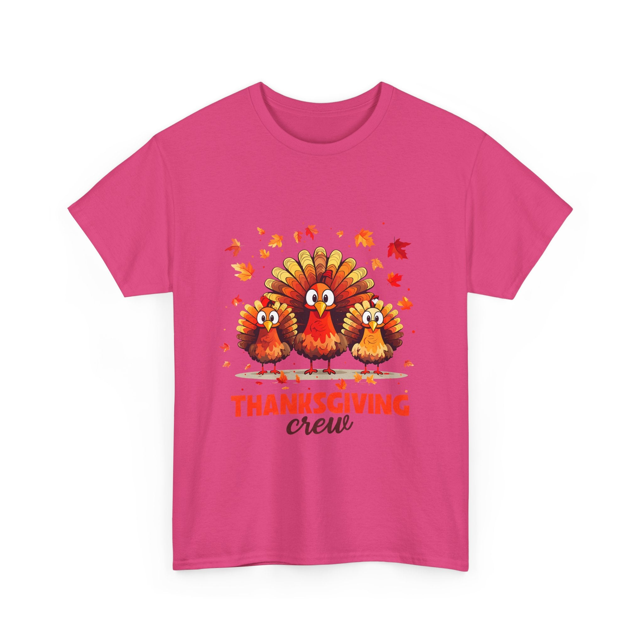 Thanksgiving Crew Turkey T-Shirt