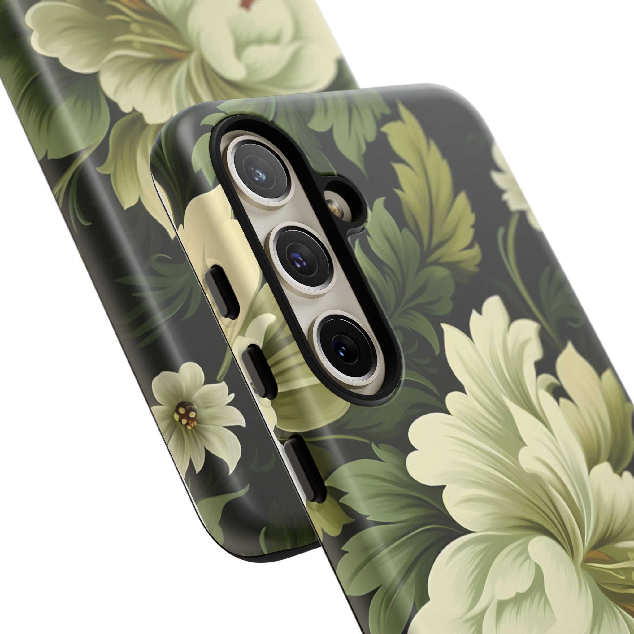 Opulent Floral Samsung Case - Dark Green