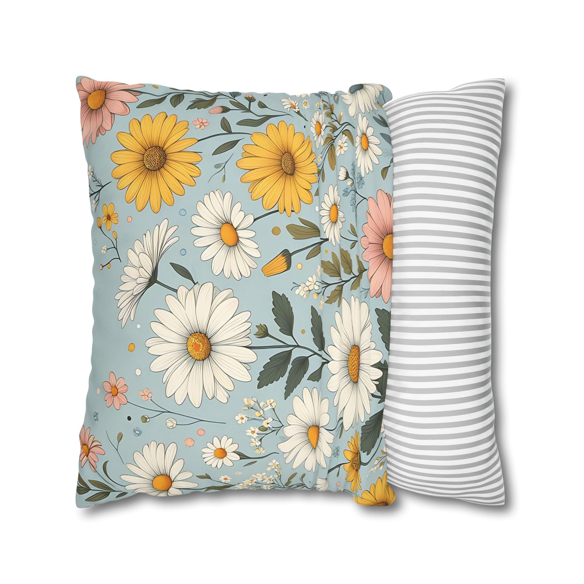 Floral Daisy Pillowcase - Vintage Bloom