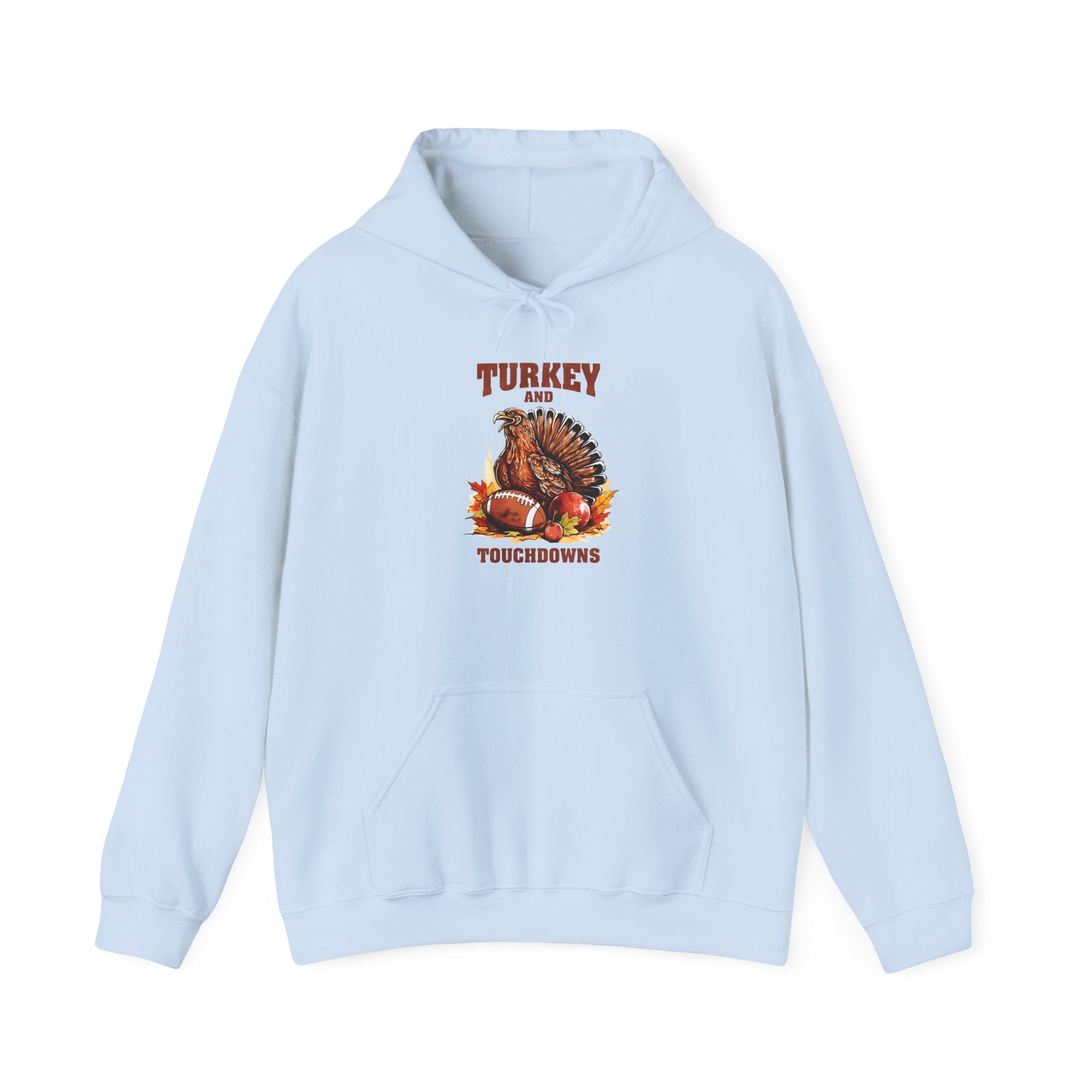 Turkey & Touchdowns Thanksgiving Hoodie