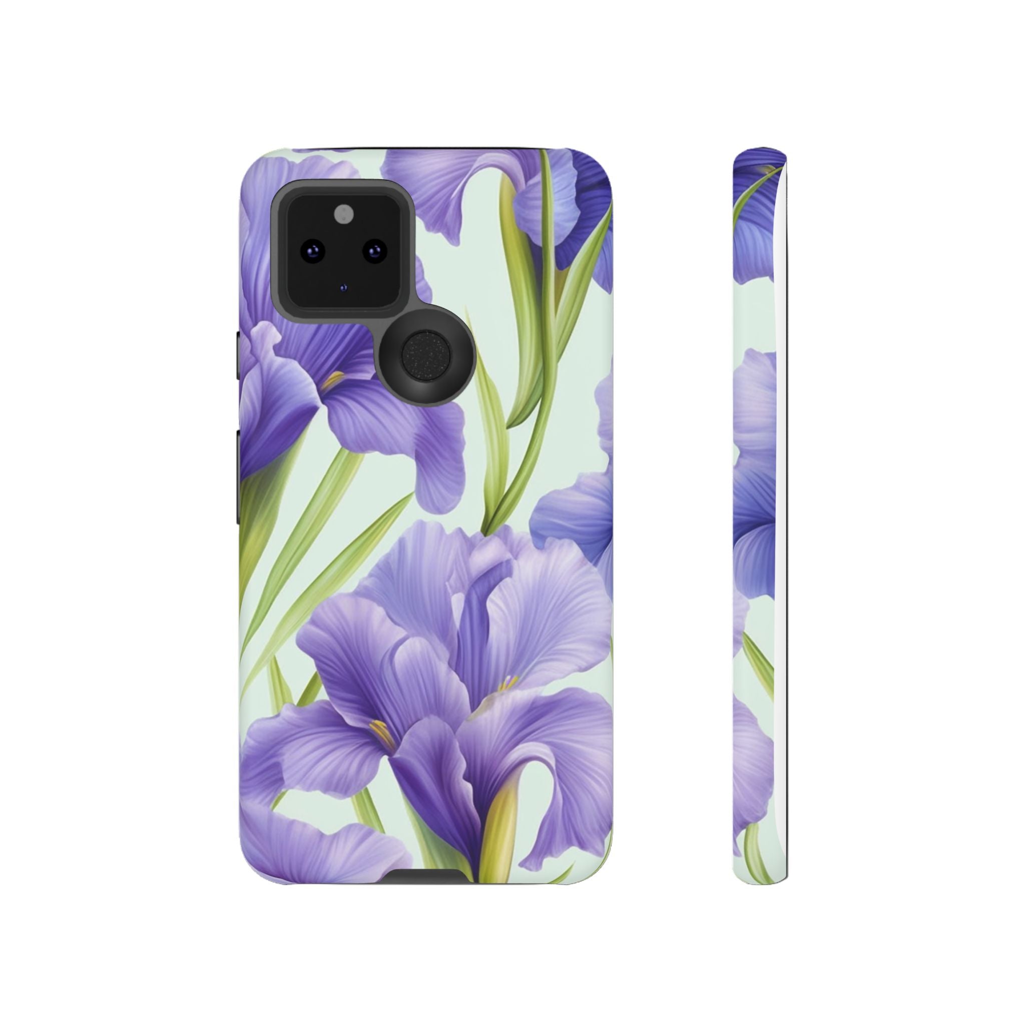 Elegant Purple Iris Google Pixel Case (All Models)