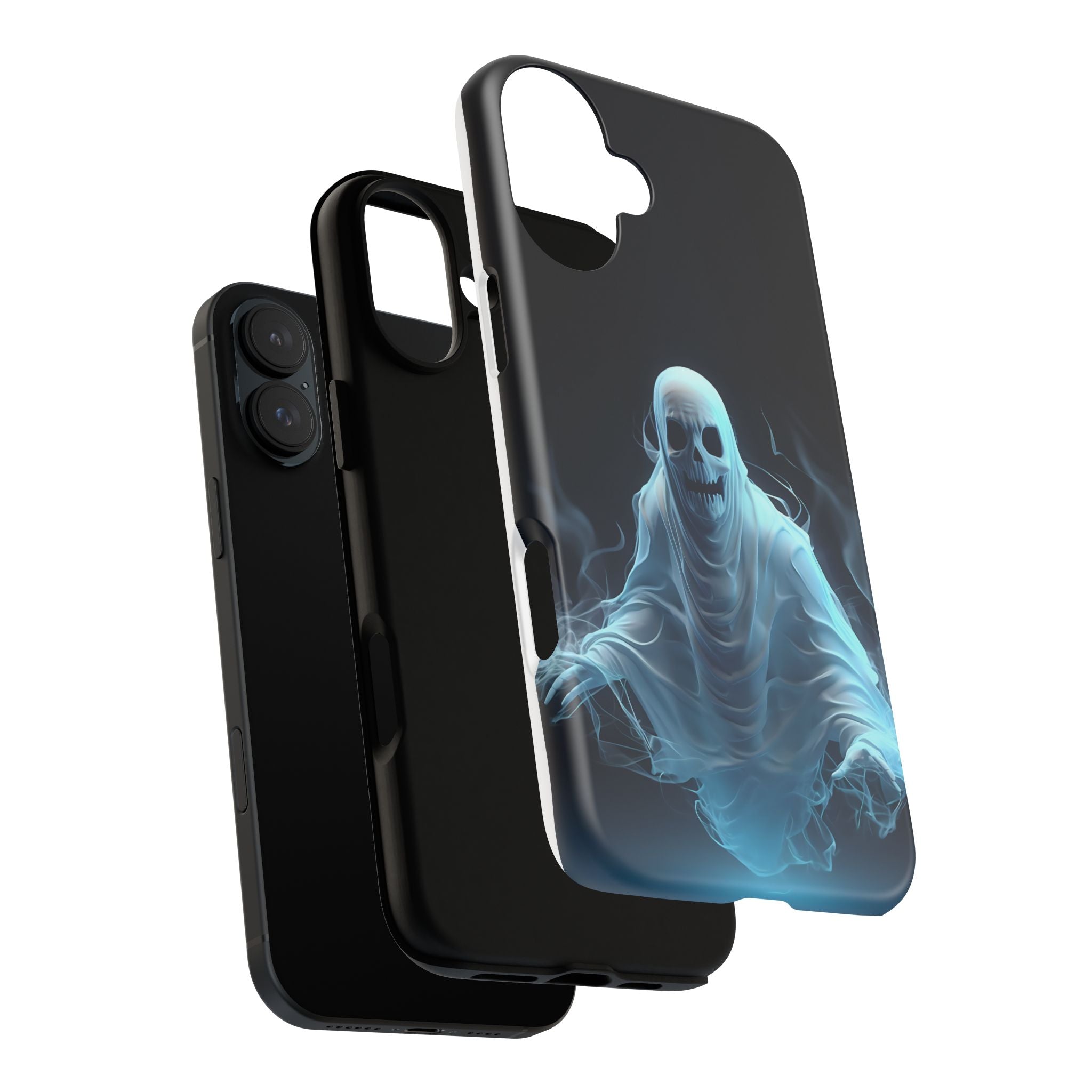 Ethereal Ghost Hexagon iPhone Case