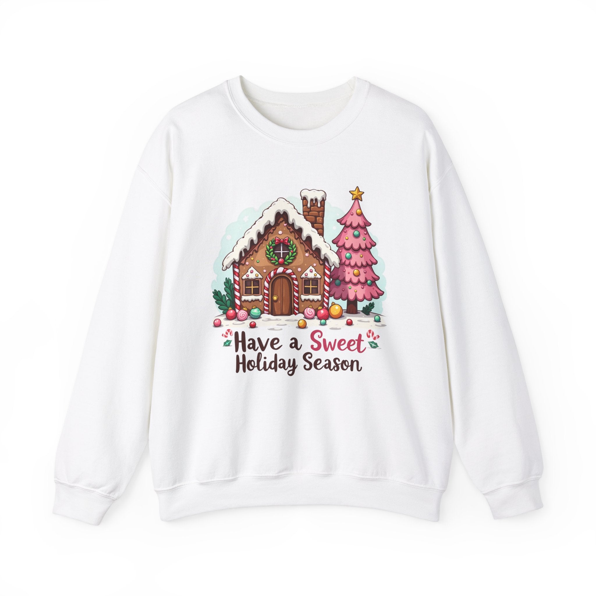 Gingerbread House Christmas Sweatshirt