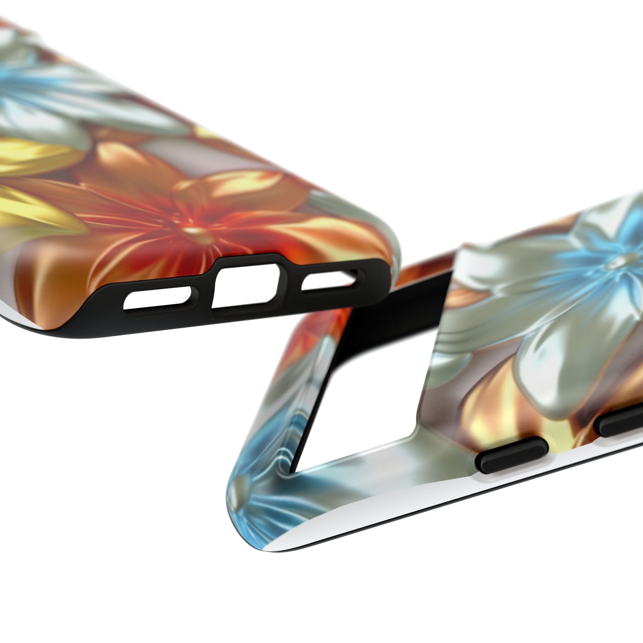 Metallic Flower Modern Art Design Google Pixel Case (All Models)