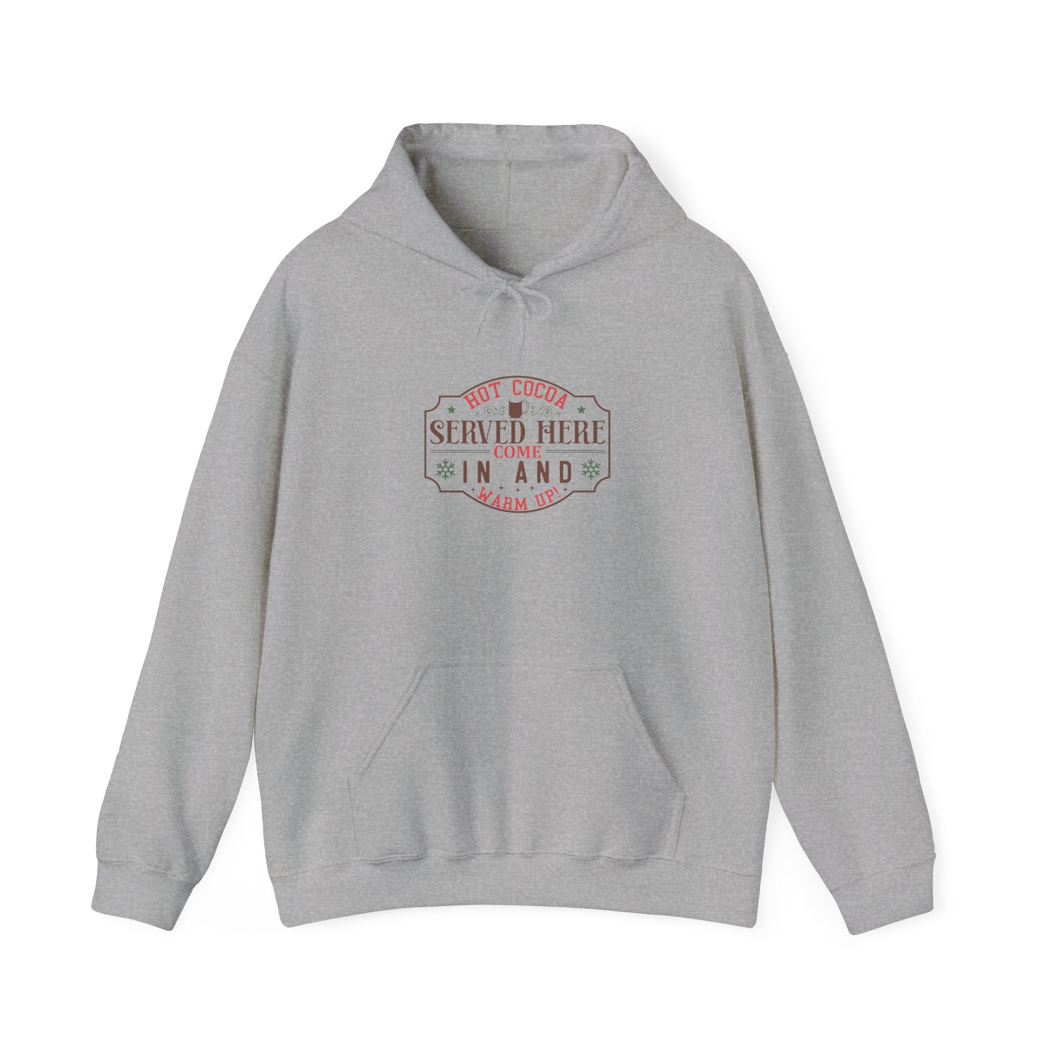 Hot Cocoa Served Here Christmas Hoodie