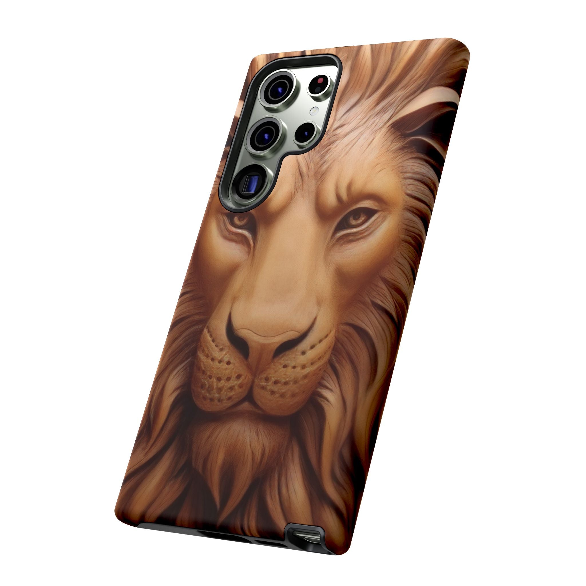 Majestic Lion Head Samsung Case