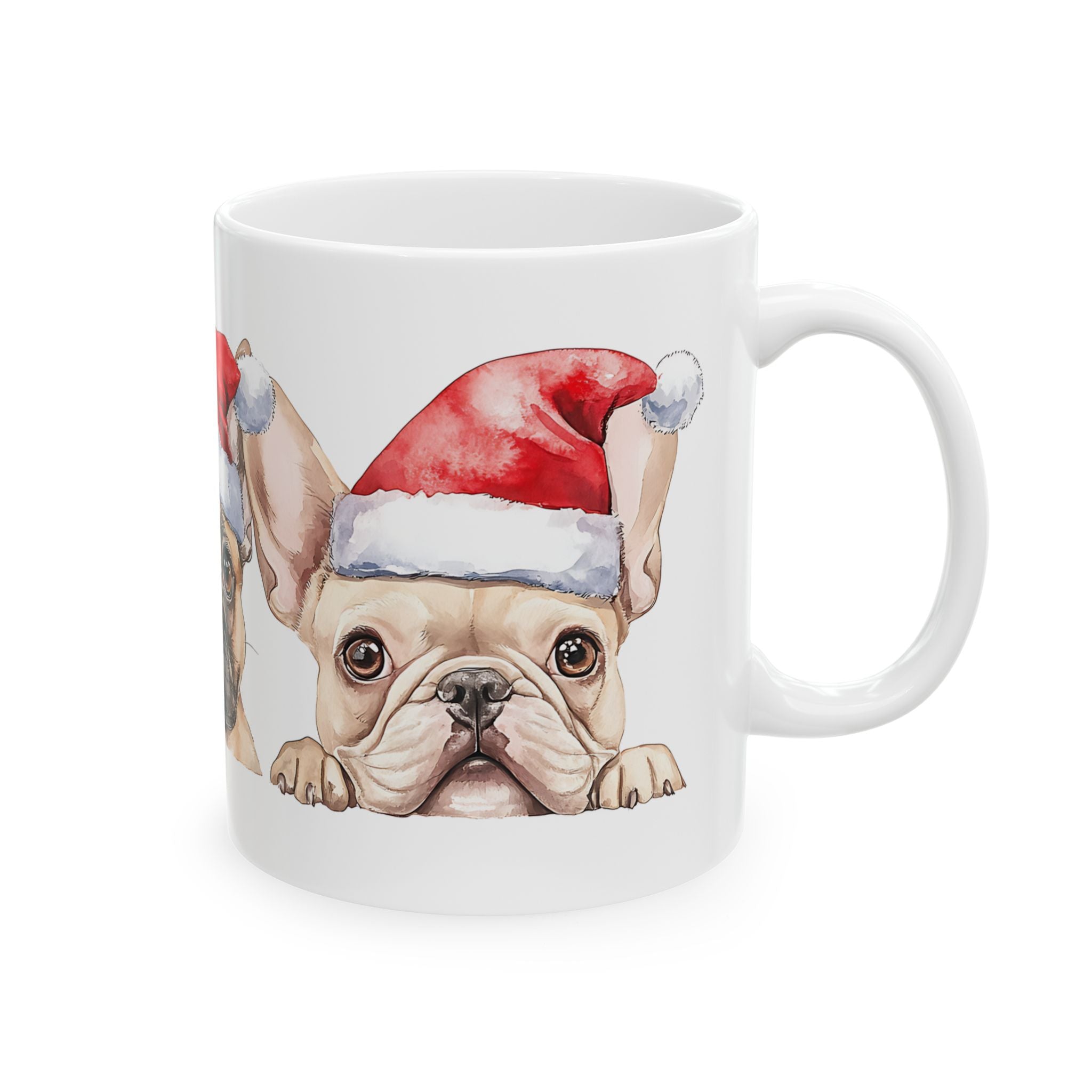 French Bulldog Santa Mug - Xmas Gift